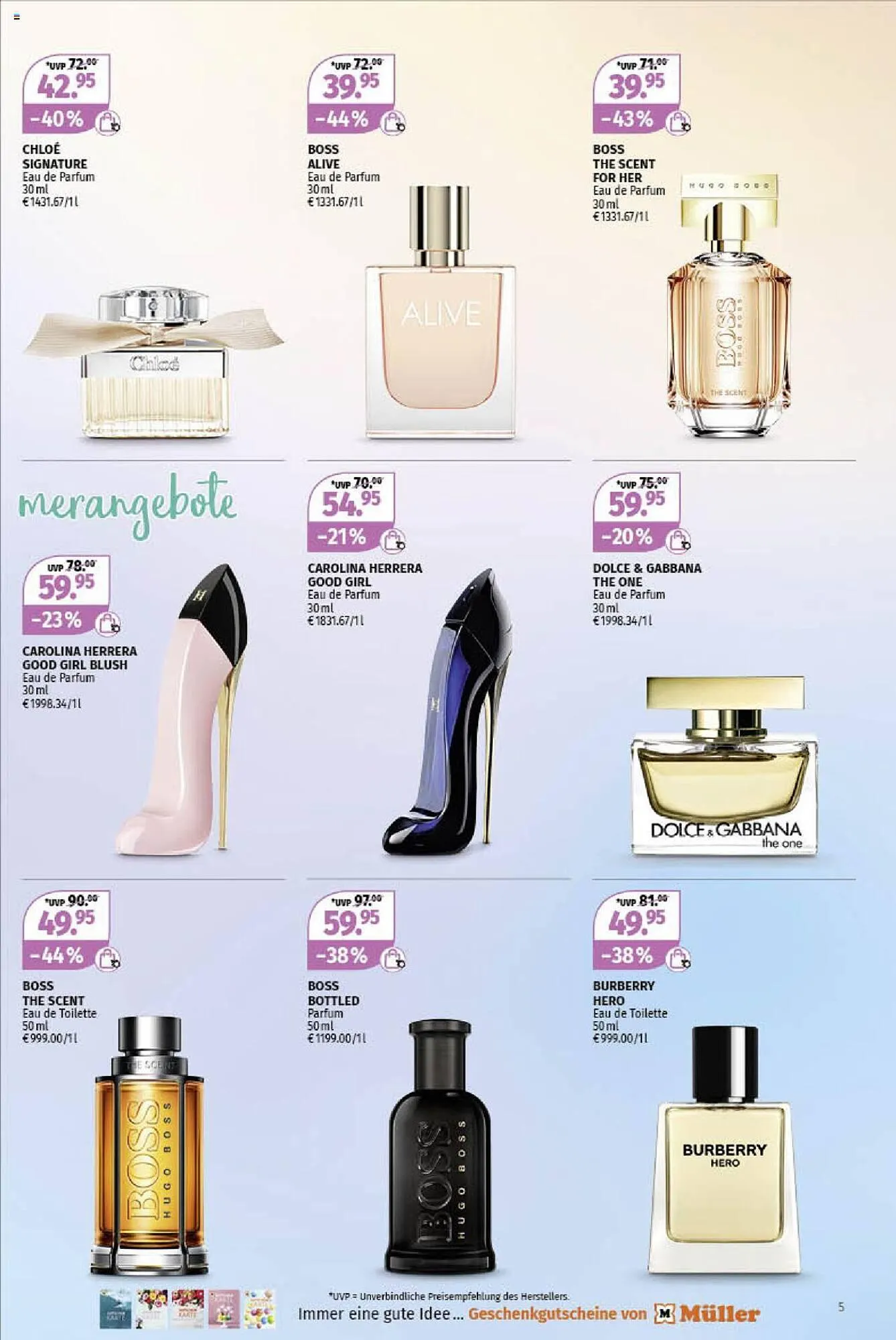 Müller Flugblatt von 4. September bis 16. September 2023 - Flugblätt seite 5