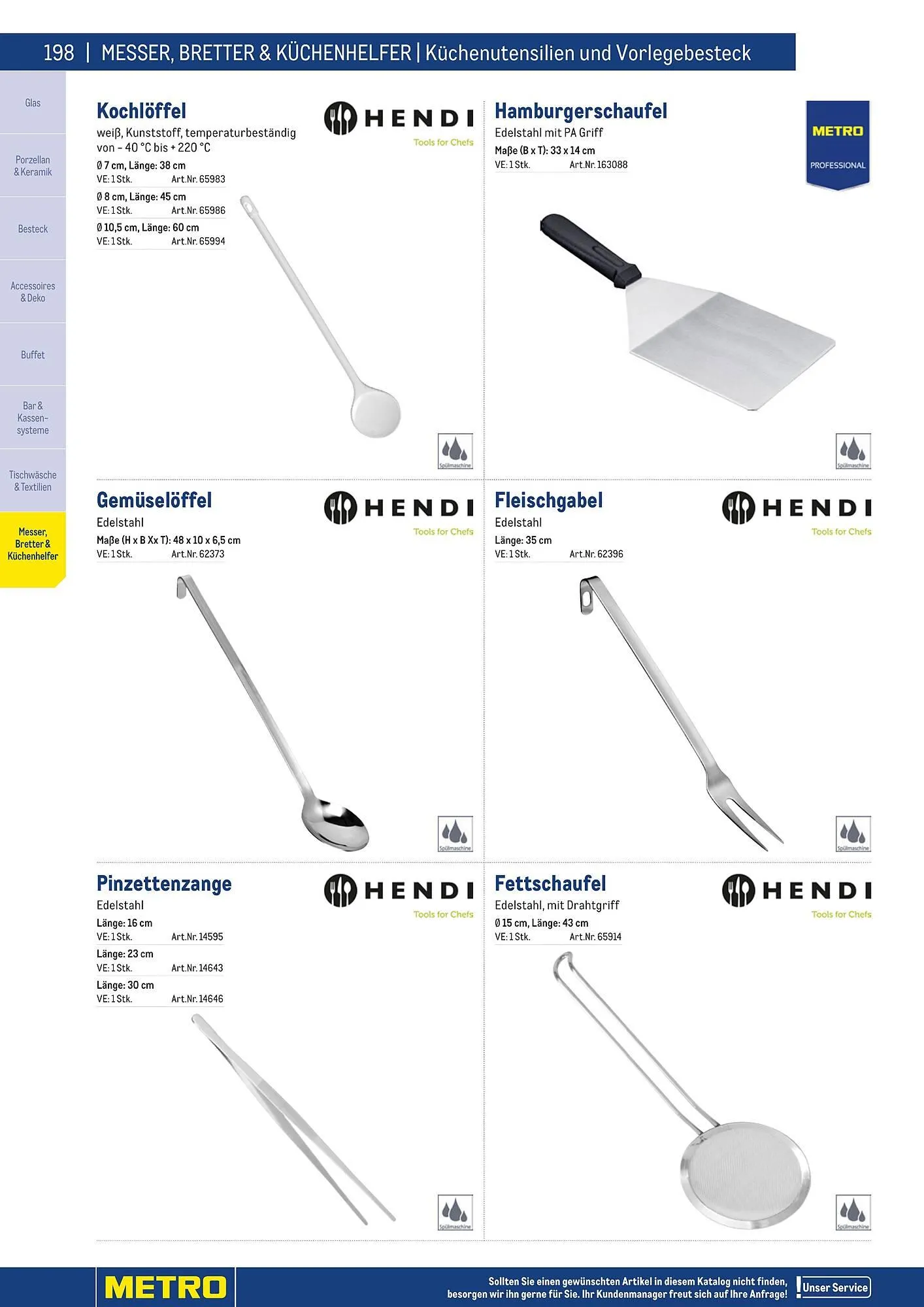 Metro Flugblatt von 25. März bis 31. Dezember 2026 - Flugblätt seite  198