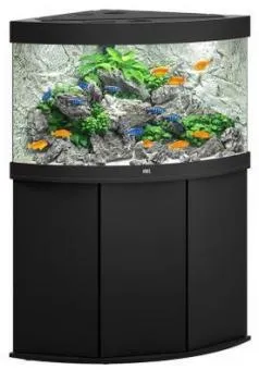 JUWEL Trigon 190 Liter LED Aquarium- Schrankkombination in schwarz