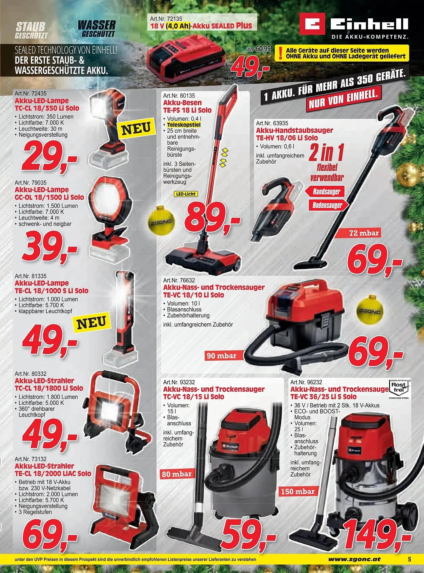 Zgonc Flugblatt von 15. Dezember bis 31. Dezember 2025 - Flugblätt seite 5