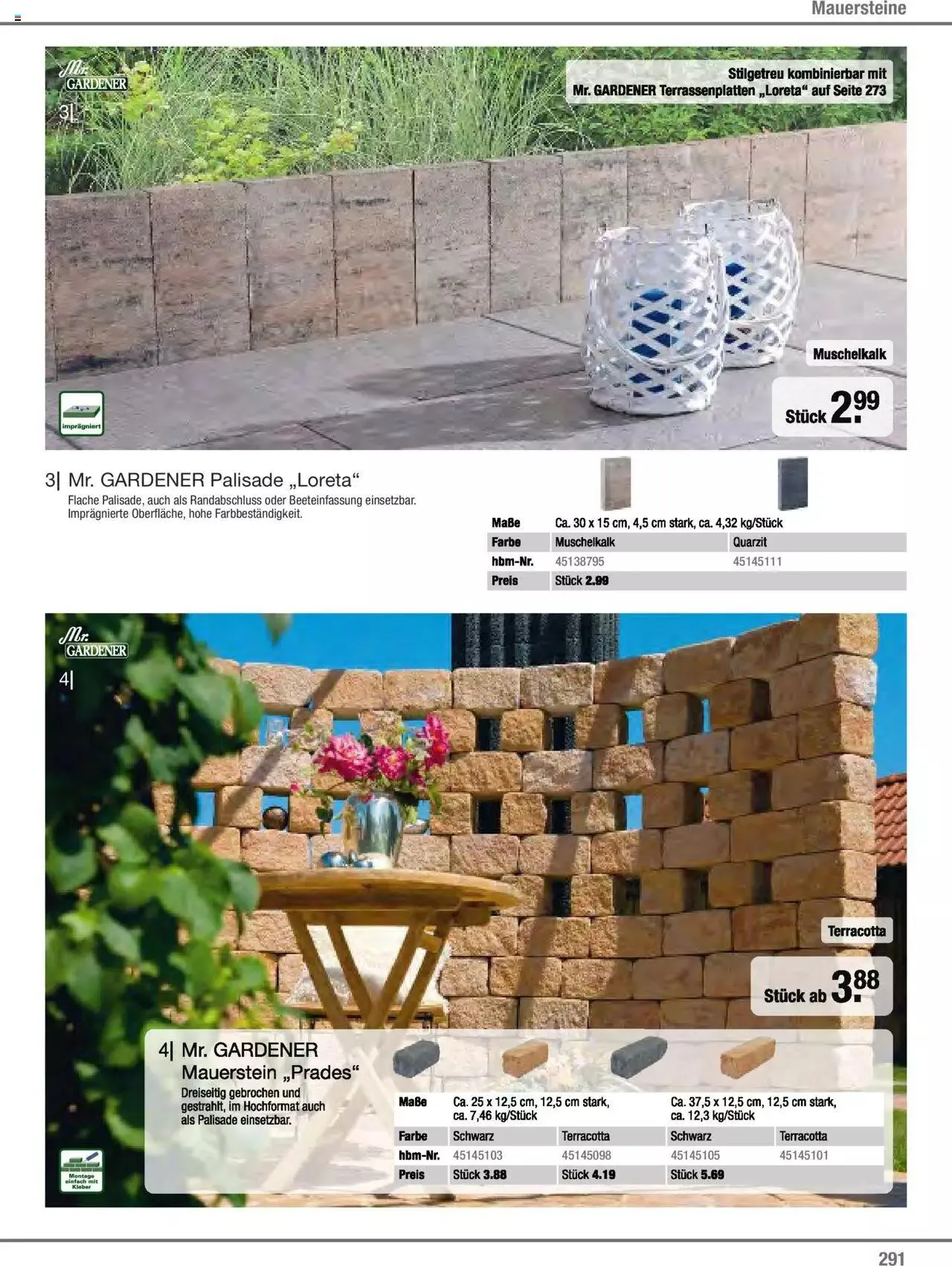 Hagebau Gartenjahr 2023 von 7. März bis 31. Dezember 2023 - Flugblätt seite  291