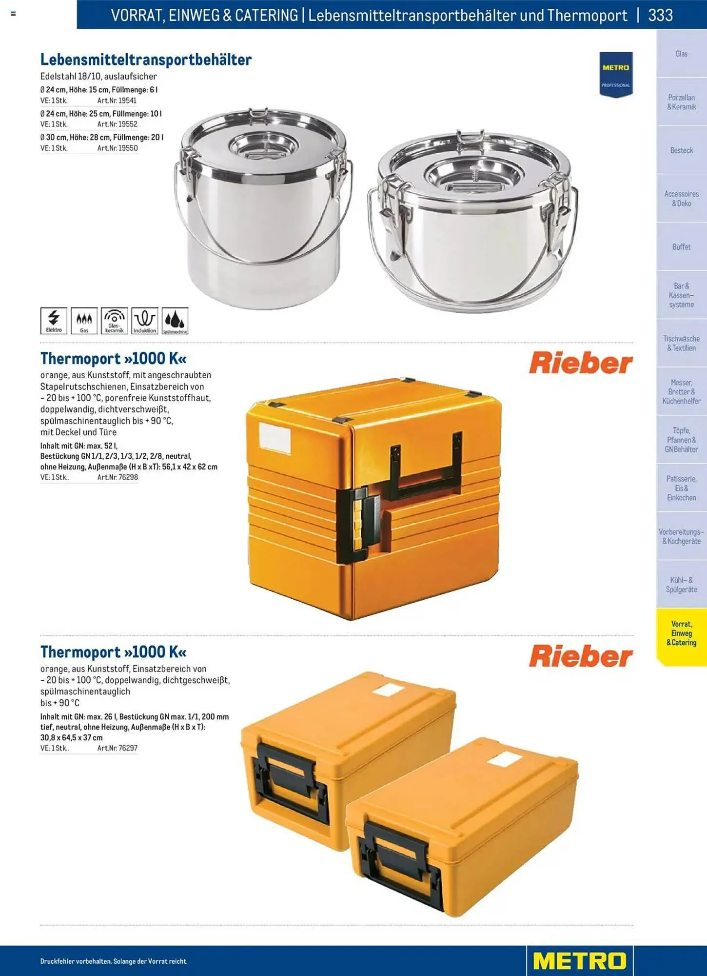 Metro Flugblatt von 2. Dezember bis 31. Dezember 2025 - Flugblätt seite 333