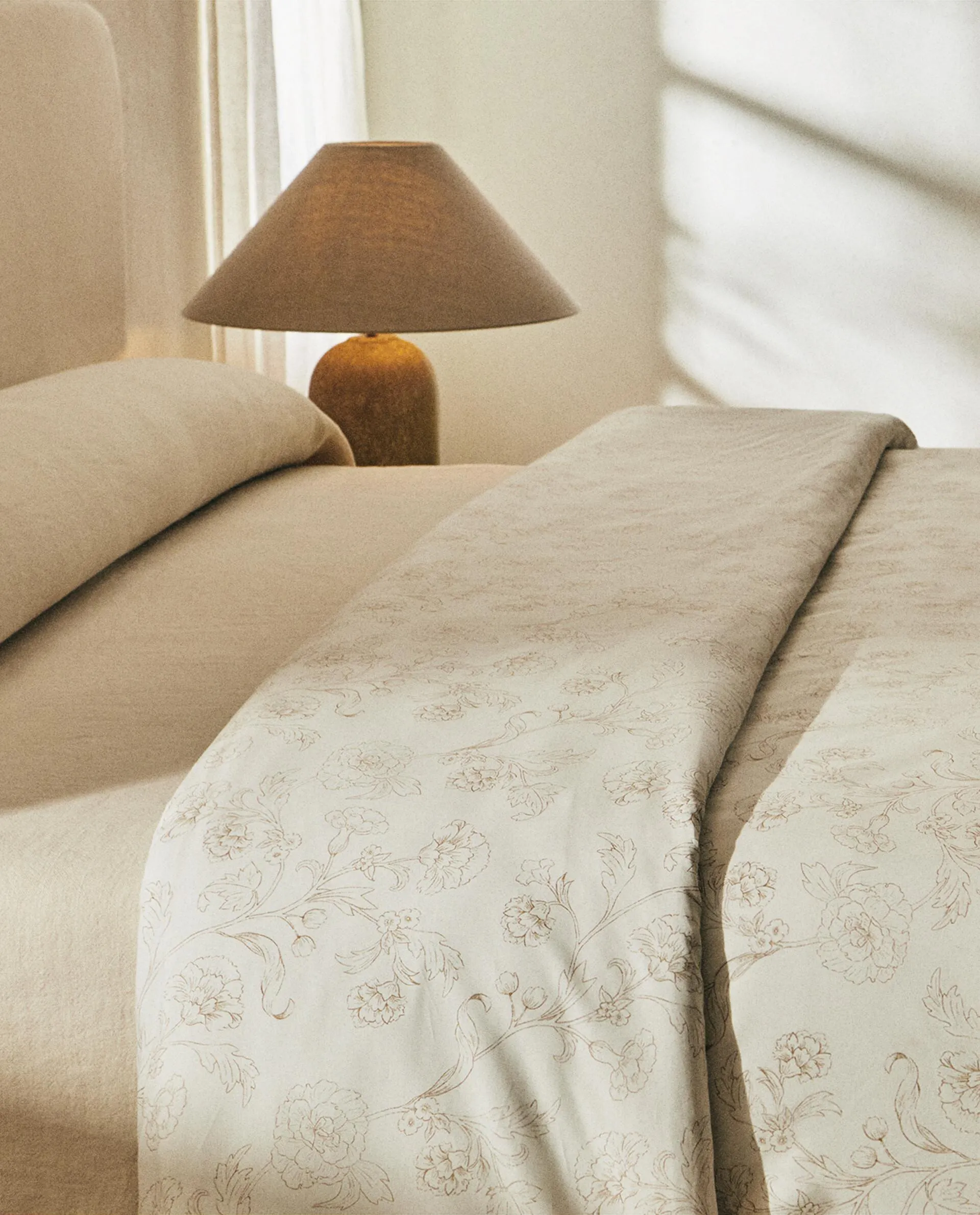 COPRIPIUMINO CON STAMPA A FIORI