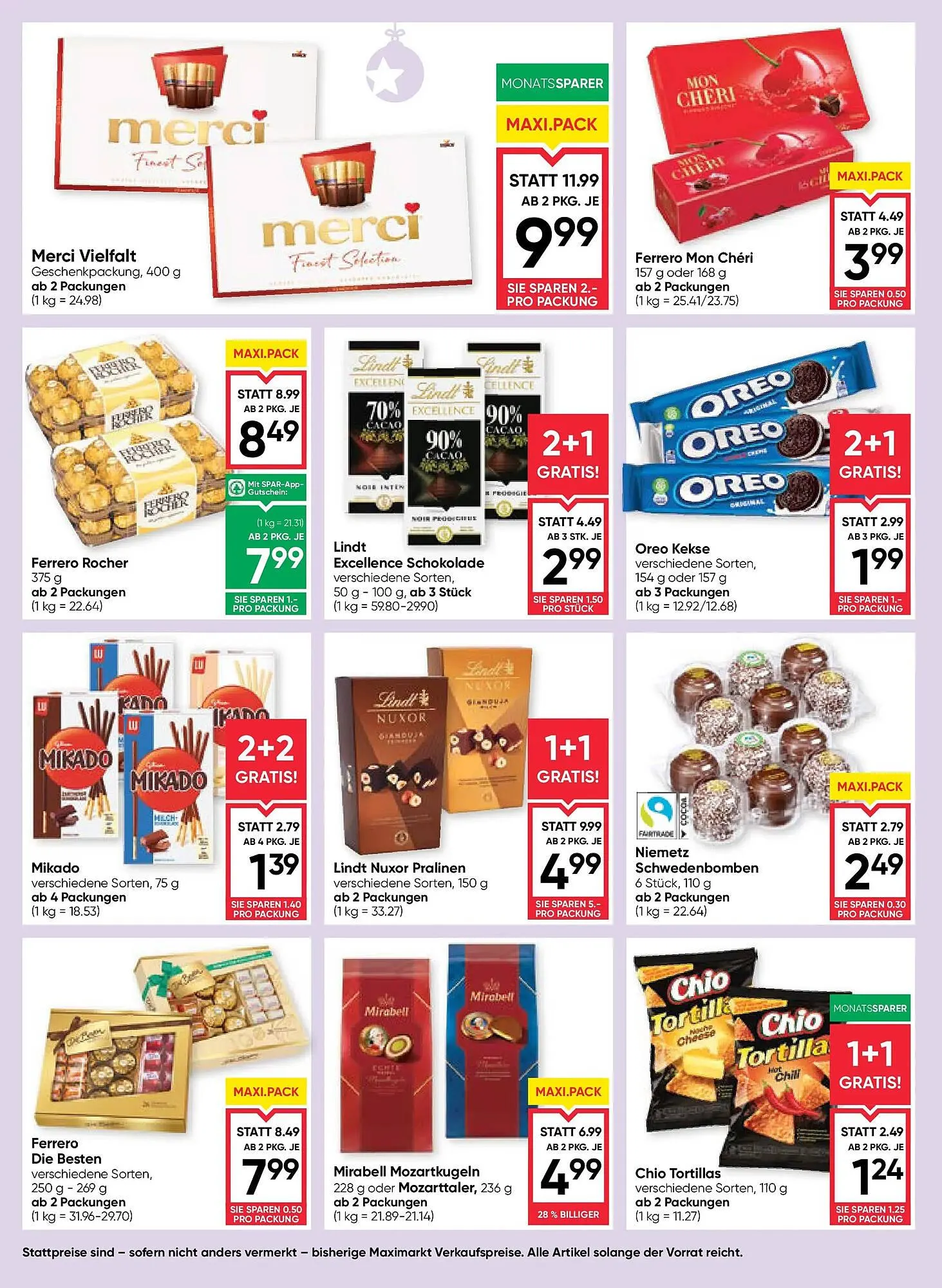 Maximarkt Flugblatt von 18. Dezember bis 24. Dezember 2025 - Flugblätt seite  16