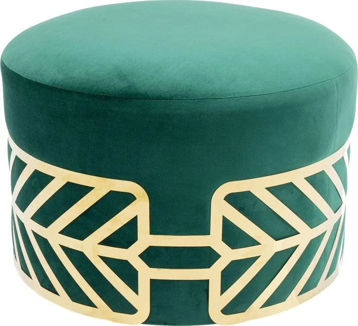 Hocker Jenna Grün Ø61cm