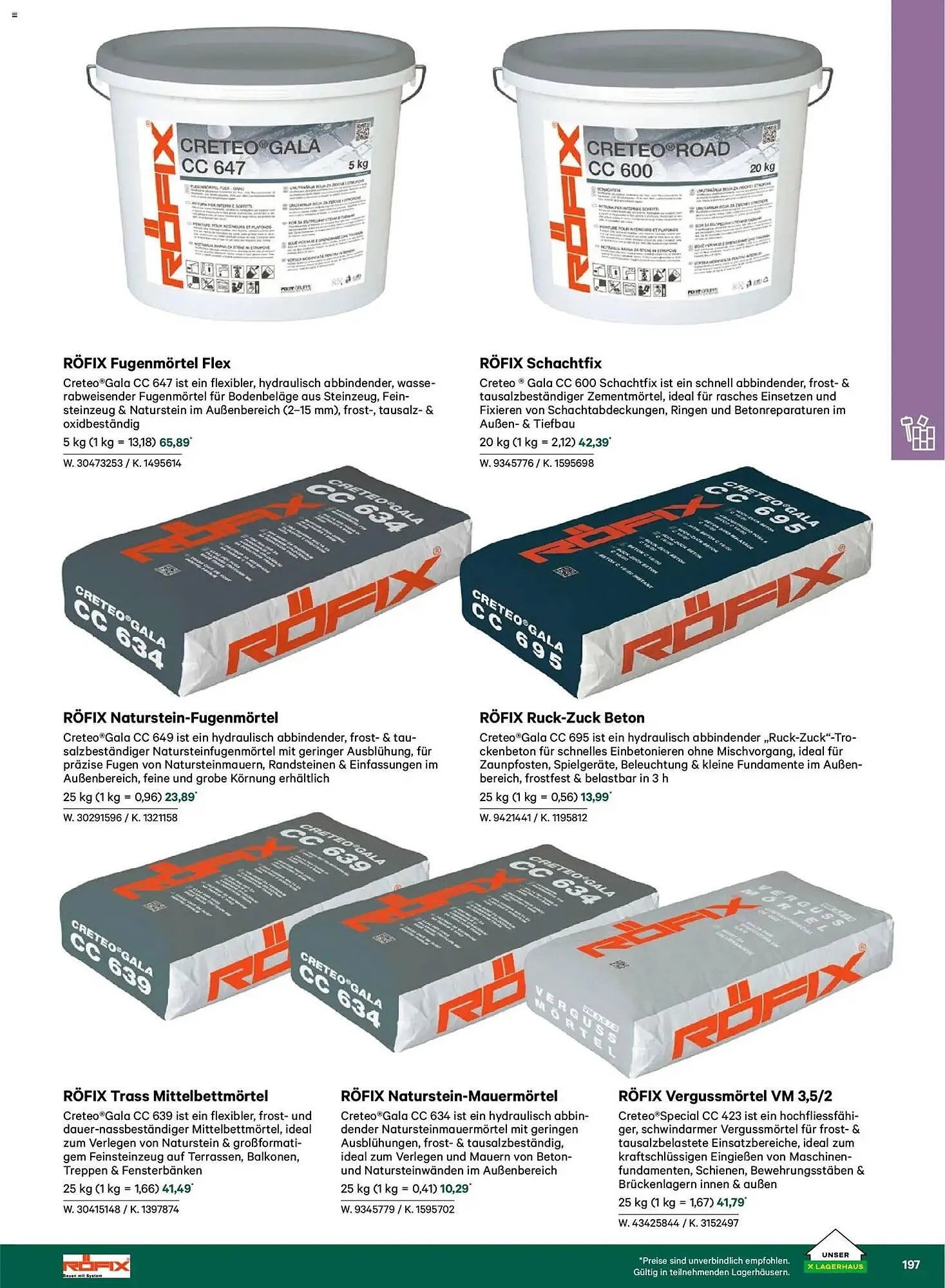 Lagerhaus Flugblatt von 22. Februar bis 31. Mai 2026 - Flugblätt seite  197