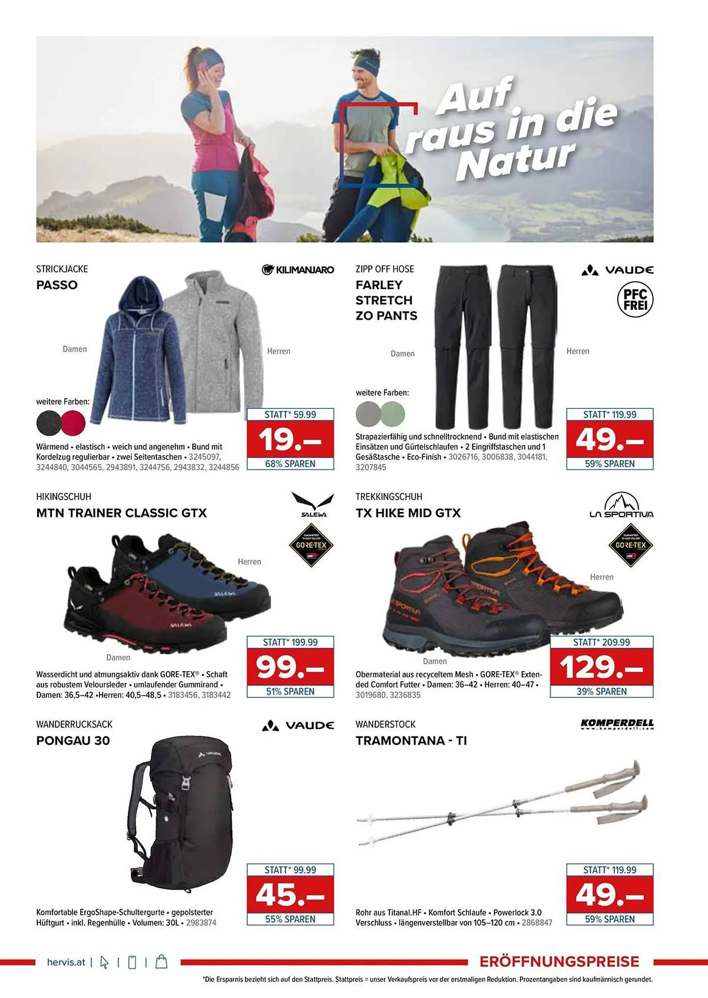 Hervis Flugblatt von 11. April bis 13. April 2024 - Flugblätt seite  2