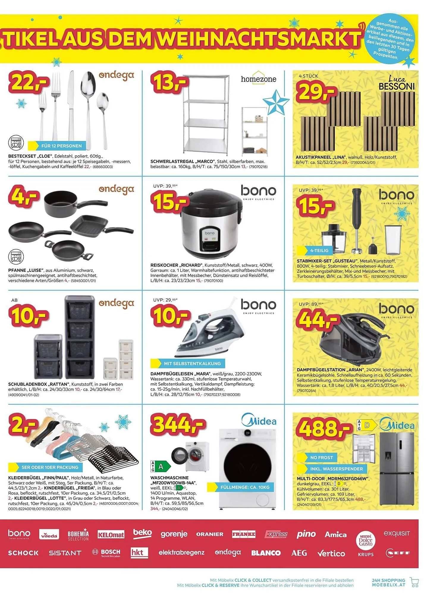 Möbelix Prospekt von 2. Dezember bis 8. Dezember 2025 - Flugblätt seite  11