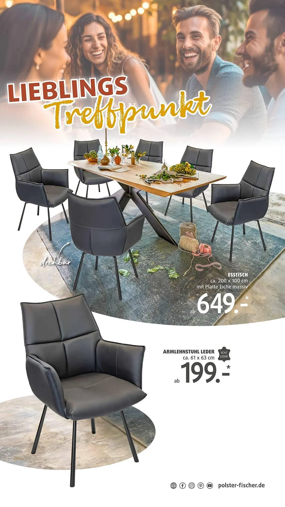 Polstermöbel Fischer Flugblatt von 19. Februar bis 3. März 2026 - Flugblätt seite  25