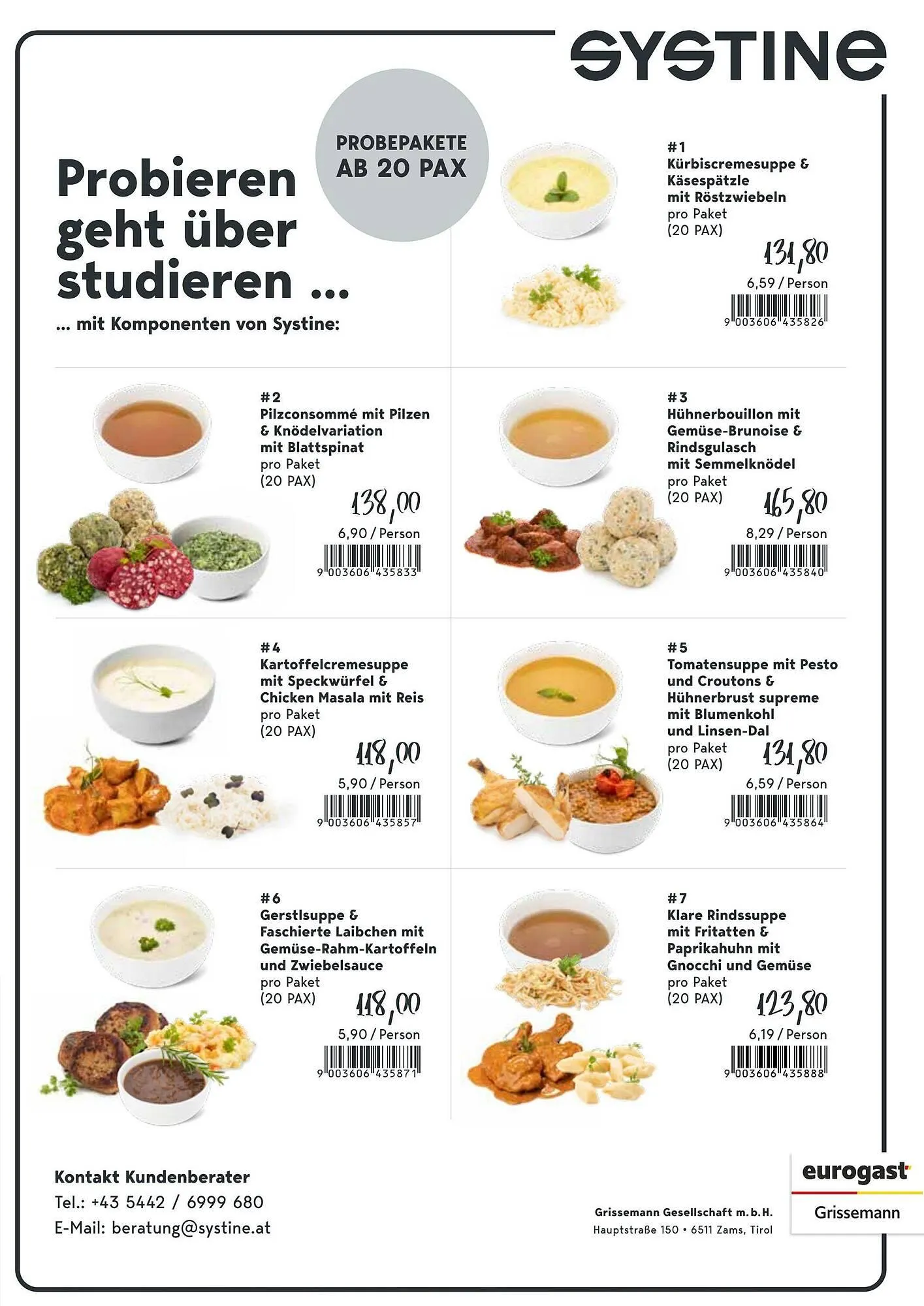 Eurogast Grissemann Flugblatt von 26. Jänner bis 7. Februar 2026 - Flugblätt seite  5