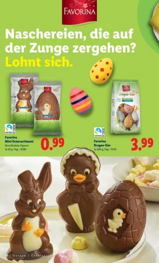 Lidl Flugblatt - Deluxe Ostern von 1. März bis 4. April 2026 - Flugblätt seite 30