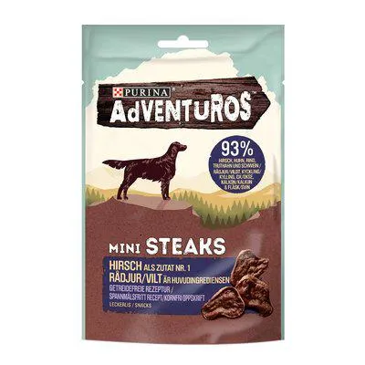 Adventuros Mini Steaks Hirsch