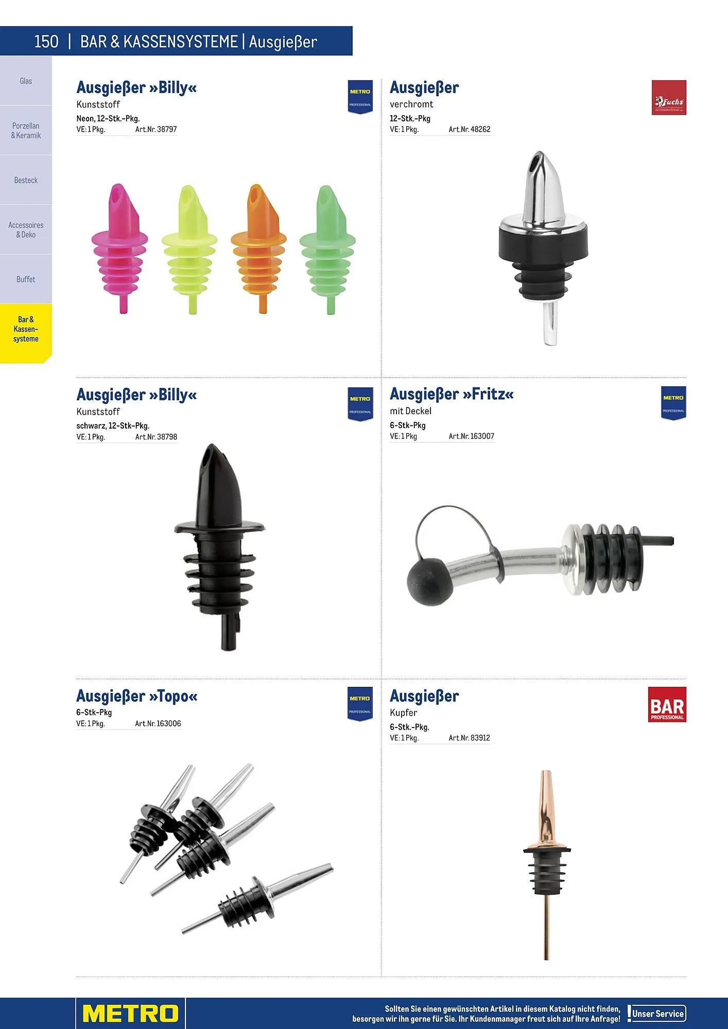 Metro Flugblatt von 25. März bis 31. Dezember 2026 - Flugblätt seite  150