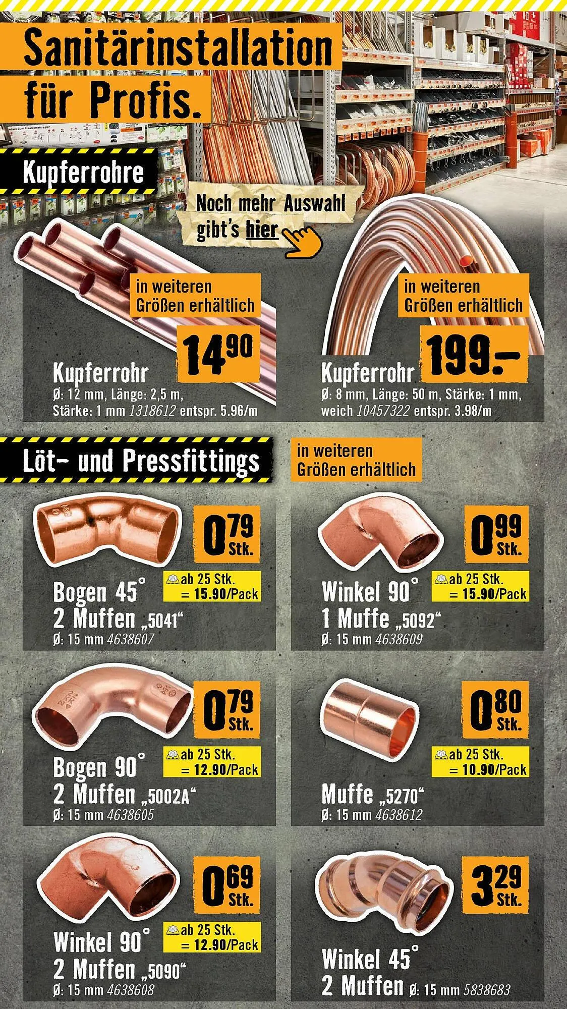 Hornbach Flugblatt von 1. Oktober bis 29. Oktober 2025 - Flugblätt seite  50