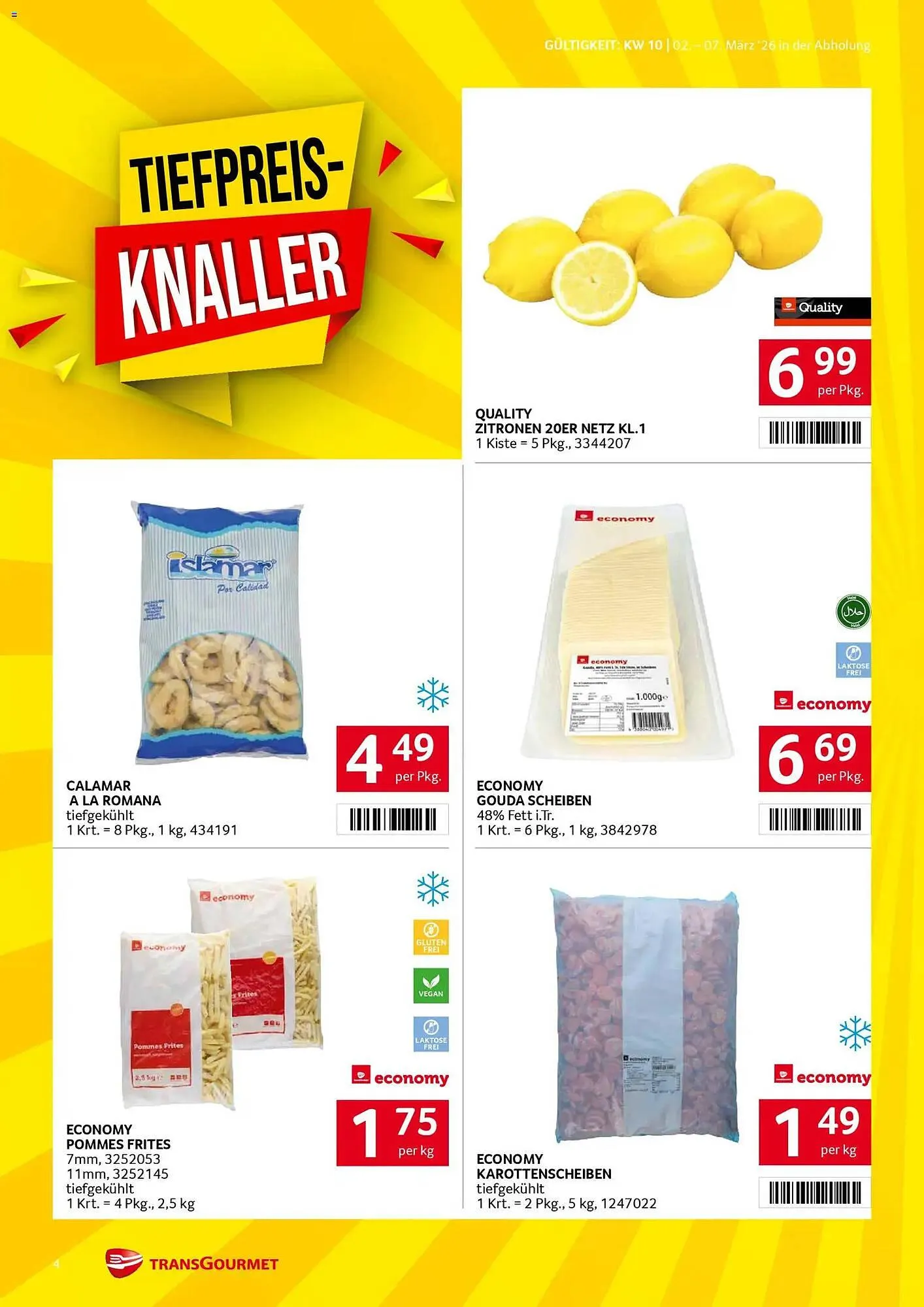 Transgourmet Flugblatt von 2. März bis 7. März 2026 - Flugblätt seite  4