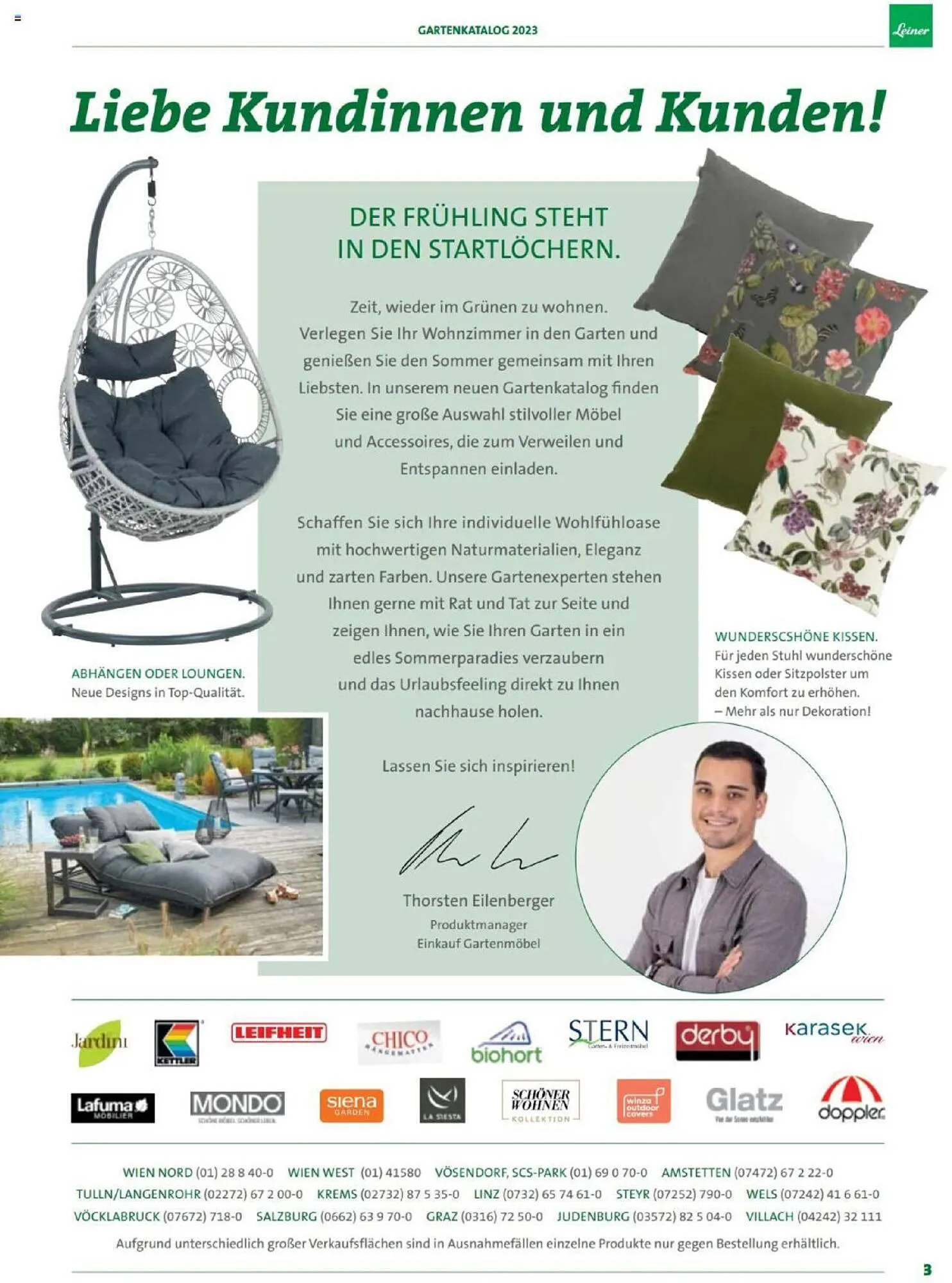 Leiner Flugblatt von 3. Februar bis 31. August 2023 - Flugblätt seite 3