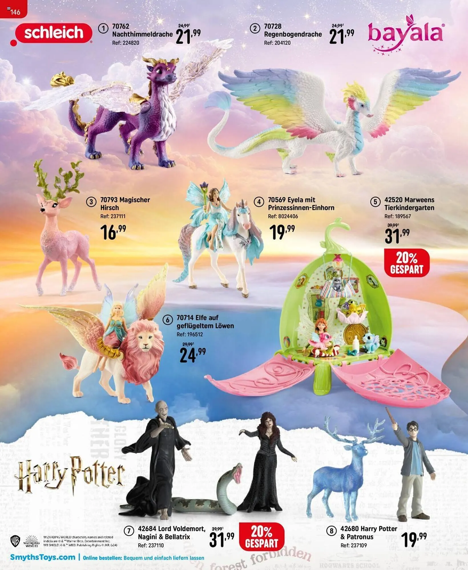 Smyths Toys Flugblatt von 25. September bis 13. Dezember 2024 - Flugblätt seite 146