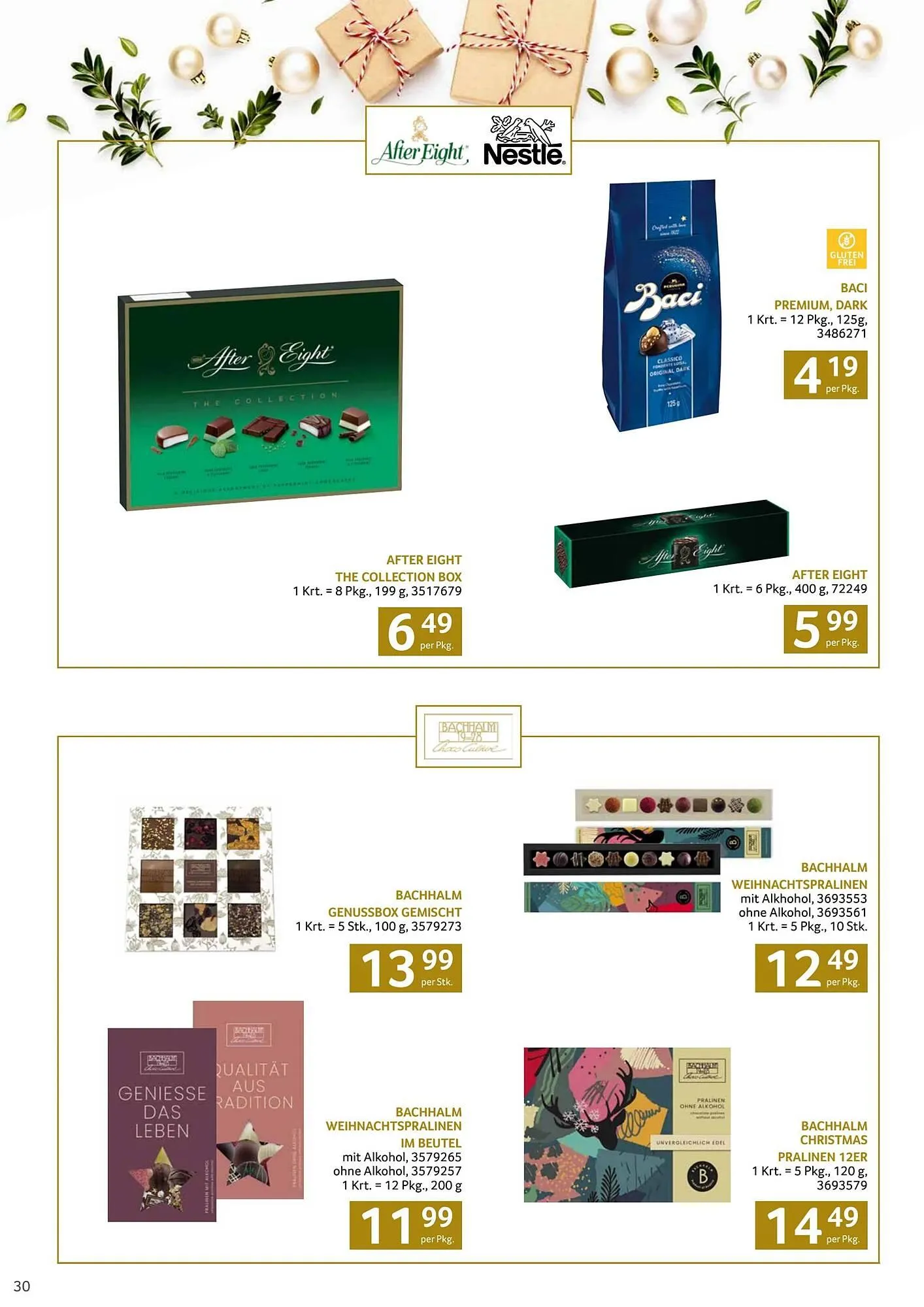 Transgourmet Flugblatt von 13. Oktober bis 24. Dezember 2025 - Flugblätt seite  30