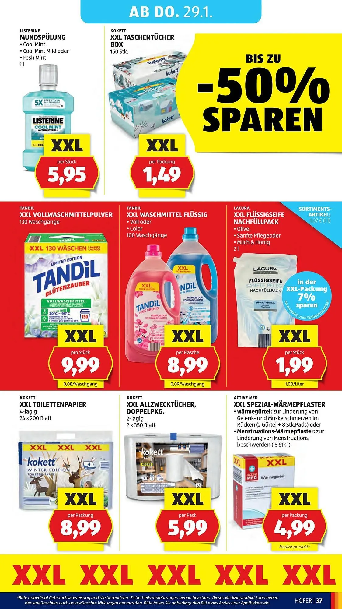 Hofer Flugblatt von 23. Jänner bis 30. Jänner 2026 - Flugblätt seite 41