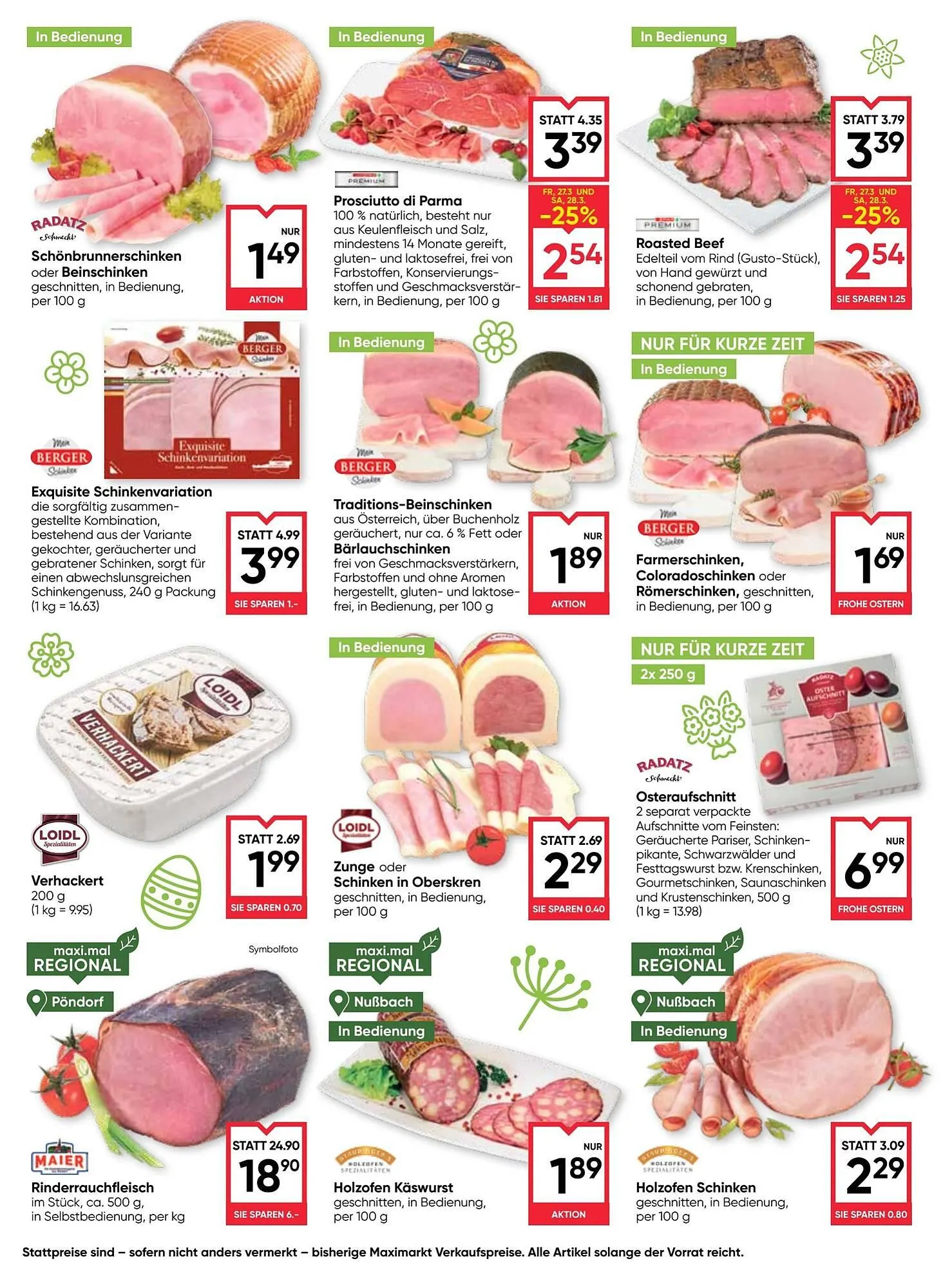 Maximarkt Flugblatt von 24. März bis 4. April 2026 - Flugblätt seite  6