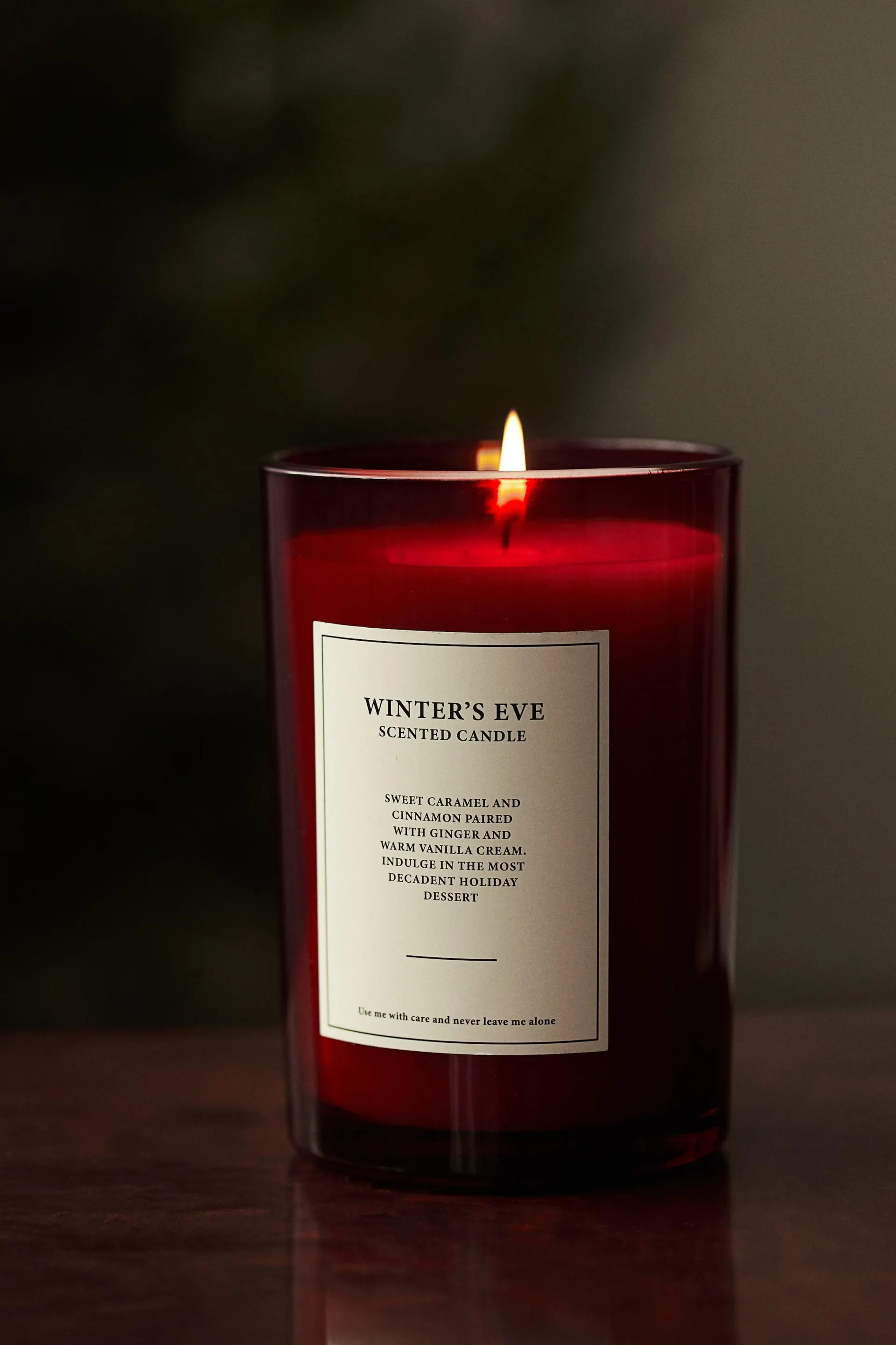 Große Duftkerze mit Korkdeckel