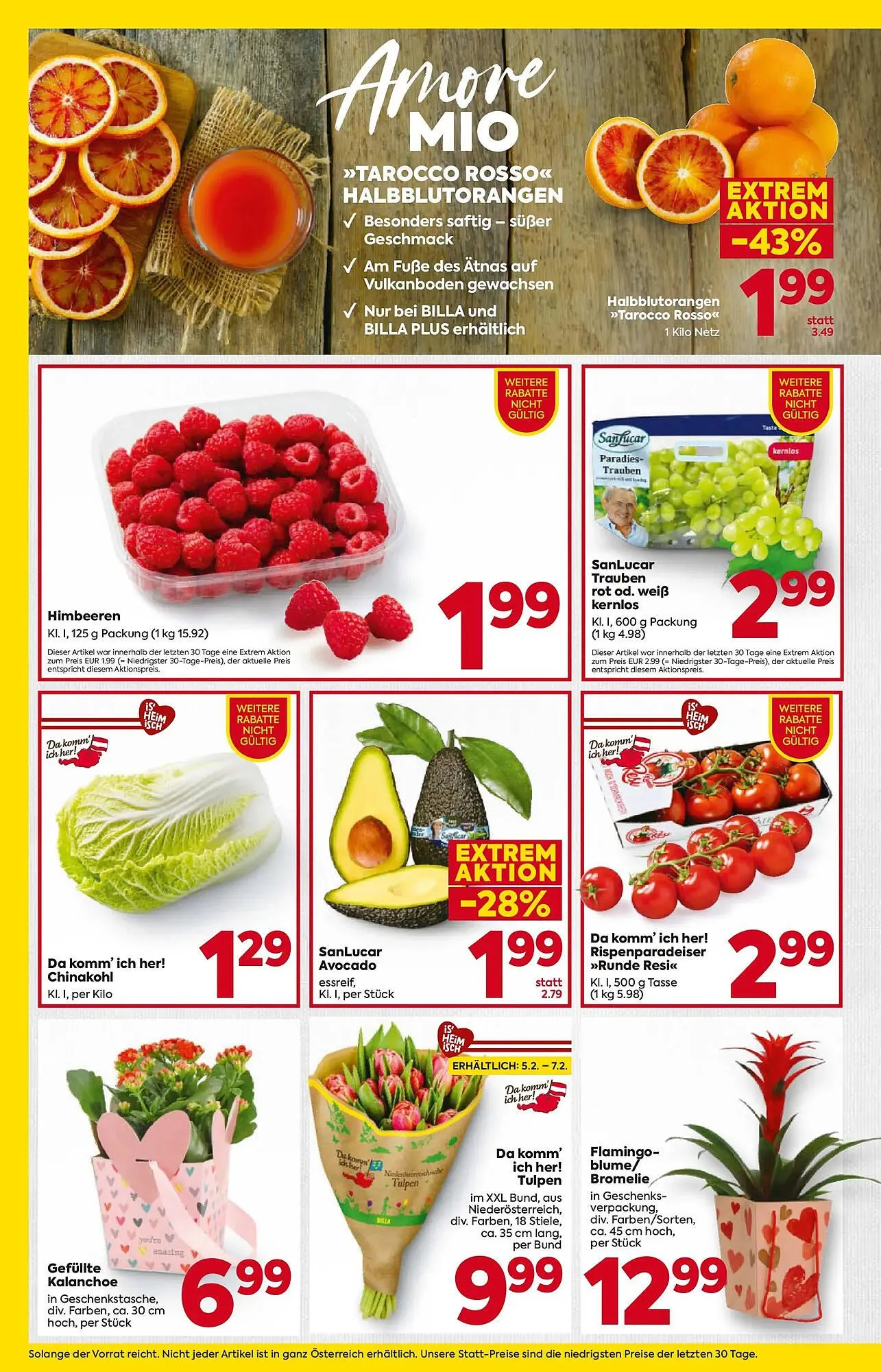 Billa Flugblatt von 5. Februar bis 11. Februar 2026 - Flugblätt seite  4