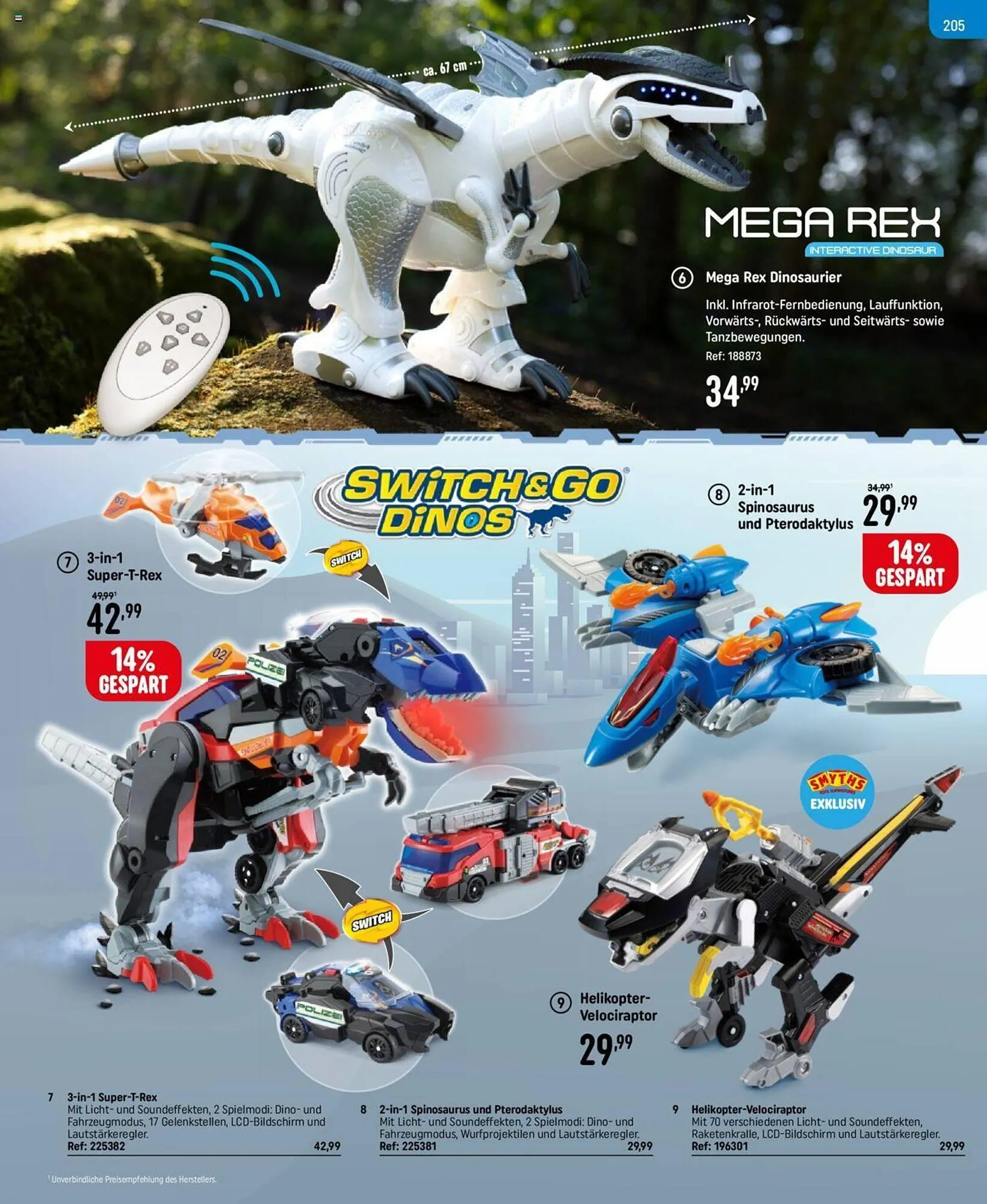 Smyths Toys Flugblatt von 25. September bis 13. Dezember 2024 - Flugblätt seite  205