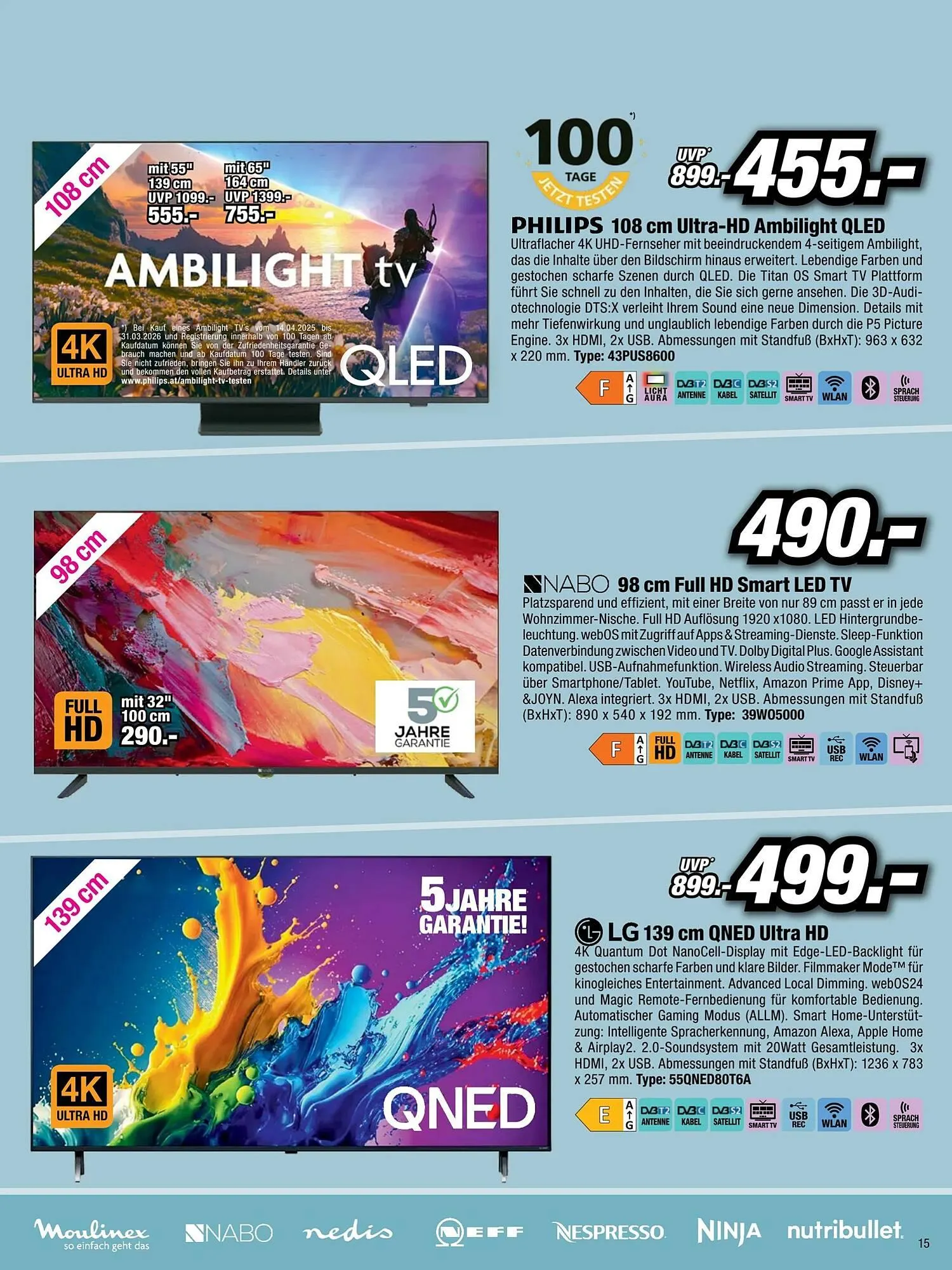 Red Zac Flugblatt von 26. Dezember bis 14. Jänner 2026 - Flugblätt seite  15