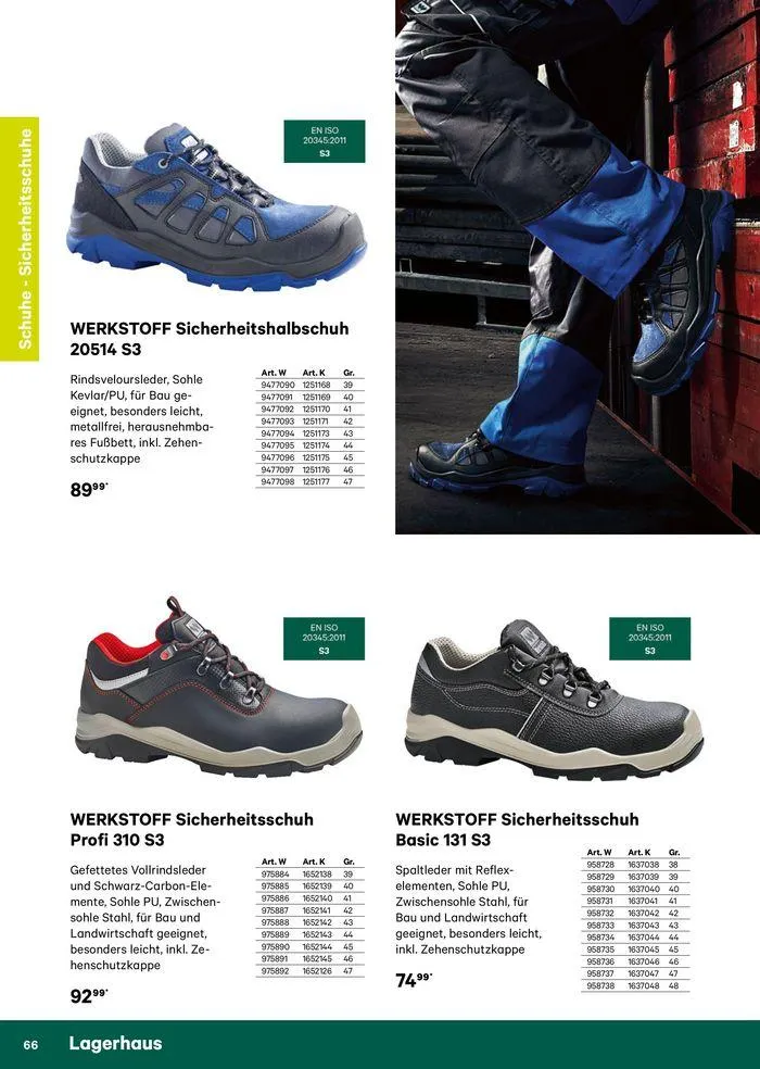 Katalog Bekleidung 2024 von 17. Mai bis 26. Mai 2024 - Flugblätt seite  66
