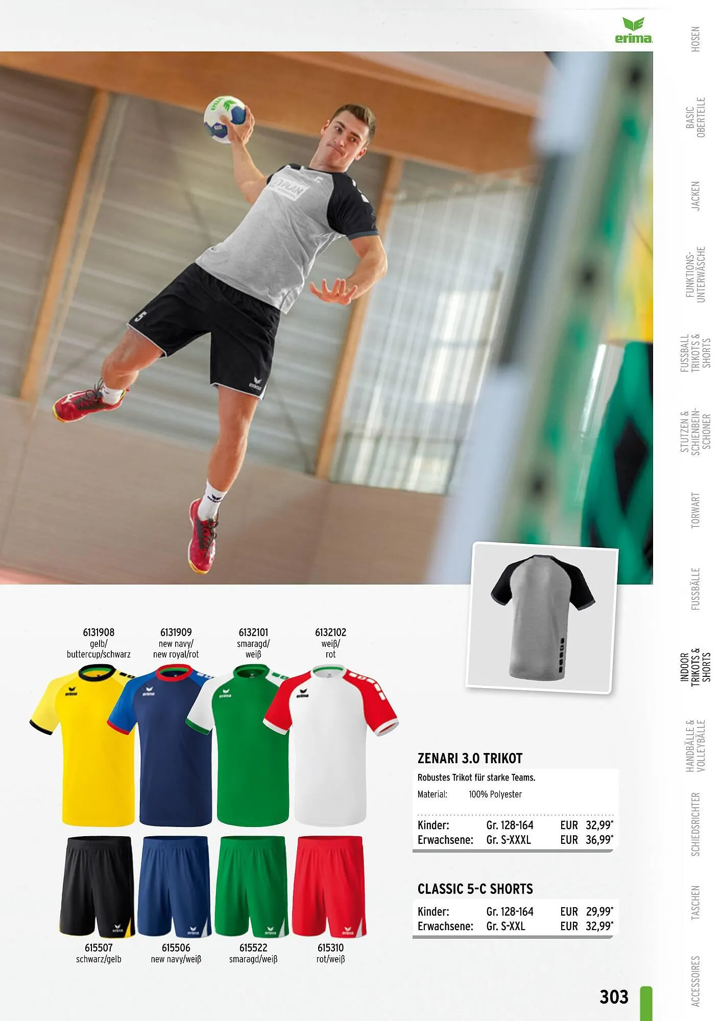 ERIMA Flugblatt von 2. Jänner bis 31. Dezember 2024 - Flugblätt seite 303