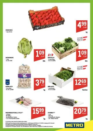 METRO Flugblatt Food - aktionen von 5. April bis 11. April 2026 - Flugblätt seite  2