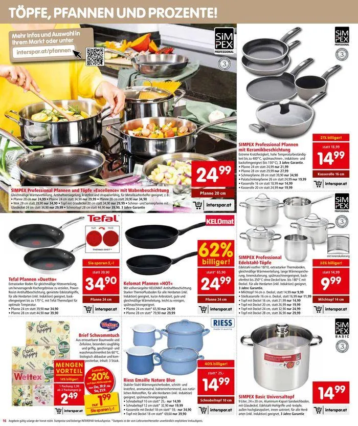 Top-Angebote für alle Schnäppchenjäger von 21. September bis 5. Oktober 2024 - Flugblätt seite 16