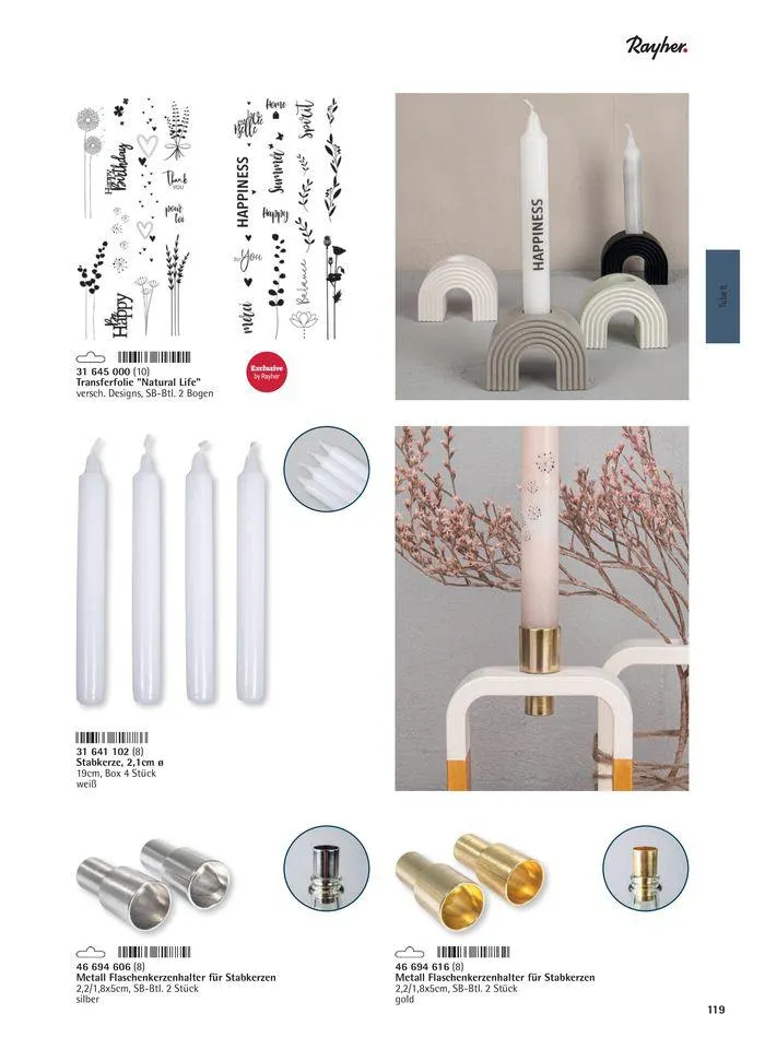 NEUER KATALOG 2024 von 23. Februar bis 31. Dezember 2024 - Flugblätt seite  121