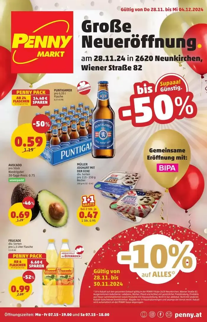 Exklusive Deals für unsere Kunden von 26. November bis 10. Dezember 2024 - Flugblätt seite  1