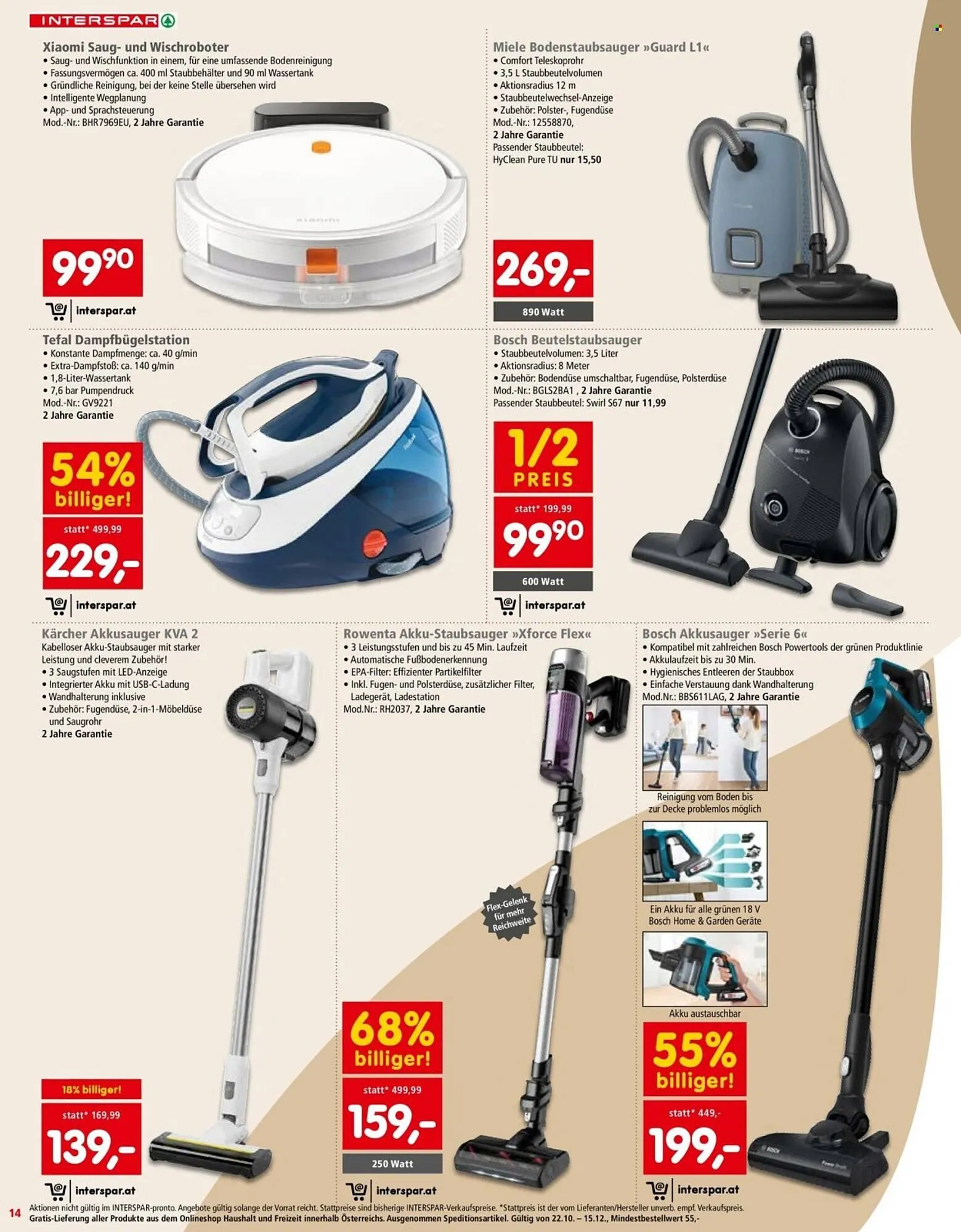 Interspar Flugblatt von 16. Oktober bis 24. Dezember 2025 - Flugblätt seite  14