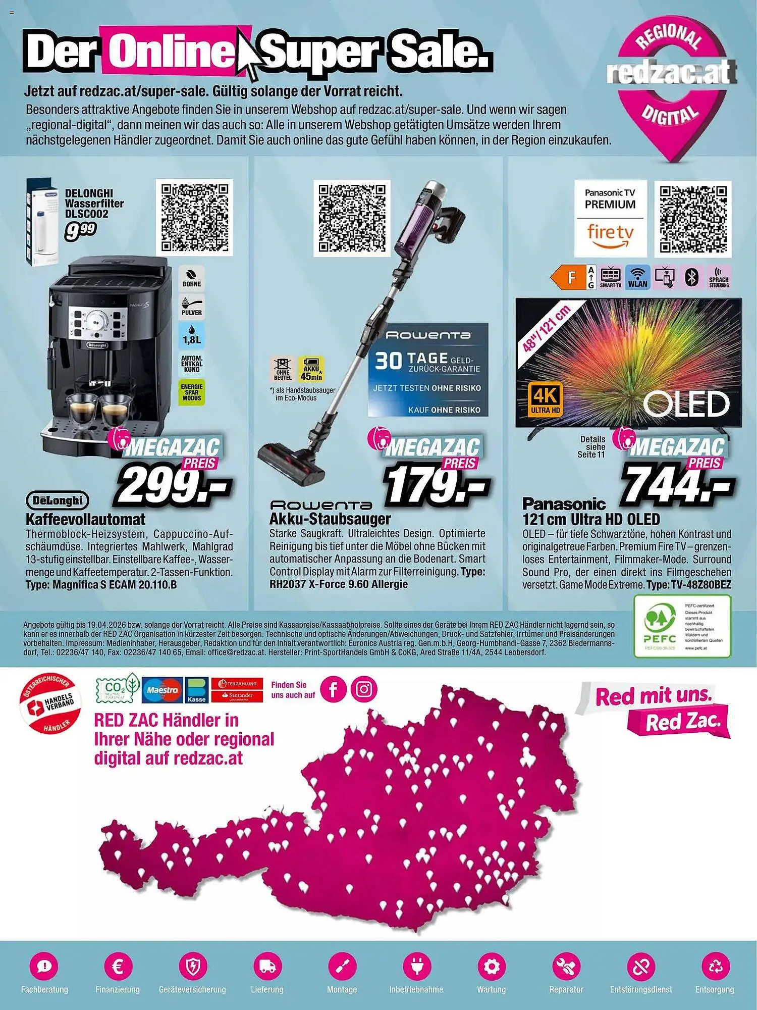 Red Zac Flugblatt von 3. April bis 19. April 2026 - Flugblätt seite  16