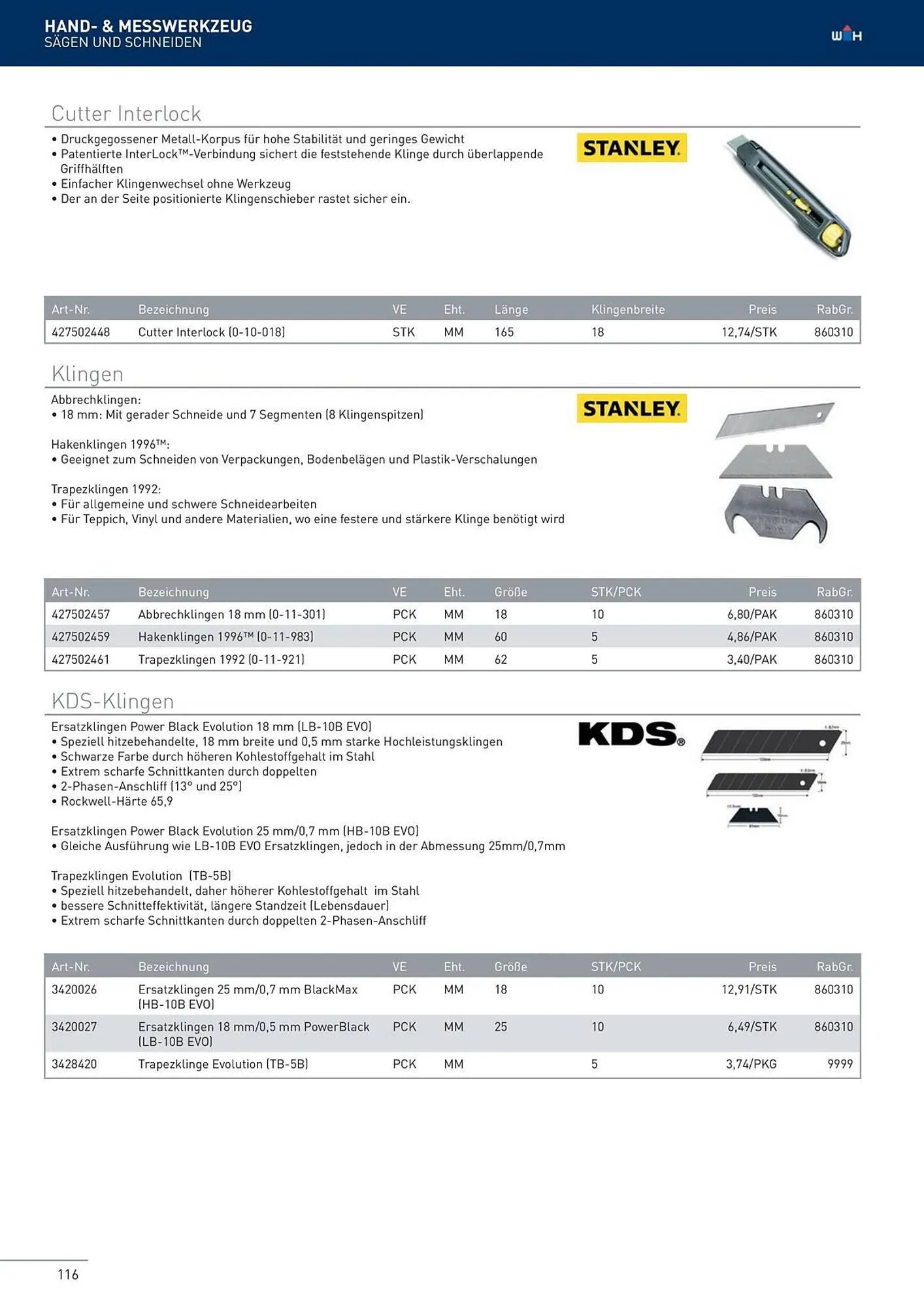 Würth Flugblatt von 22. Februar bis 31. Dezember 2024 - Flugblätt seite  116