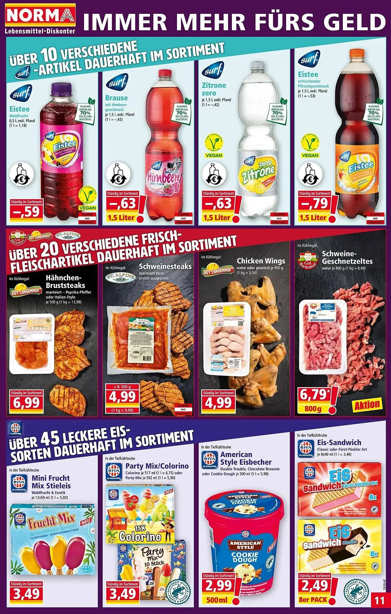 Norma Prospekt von 7. April bis 12. April 2026 - Flugblätt seite  11