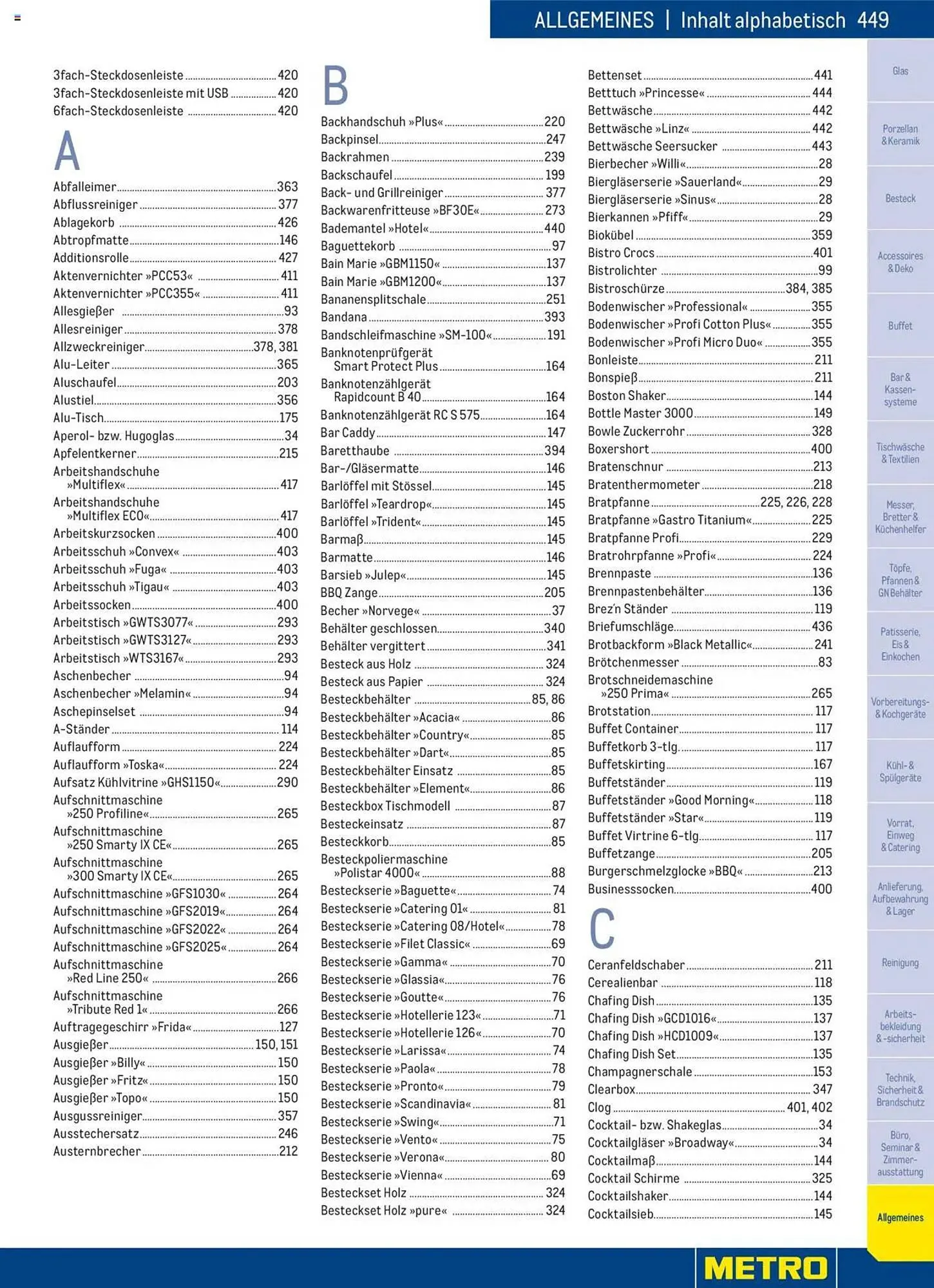 Metro Flugblatt von 2. Dezember bis 31. Dezember 2025 - Flugblätt seite  449