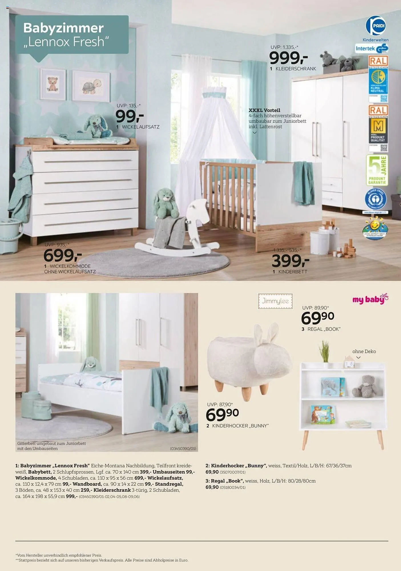 XXXLutz Flugblatt von 18. April bis 31. Dezember 2023 - Flugblätt seite  38