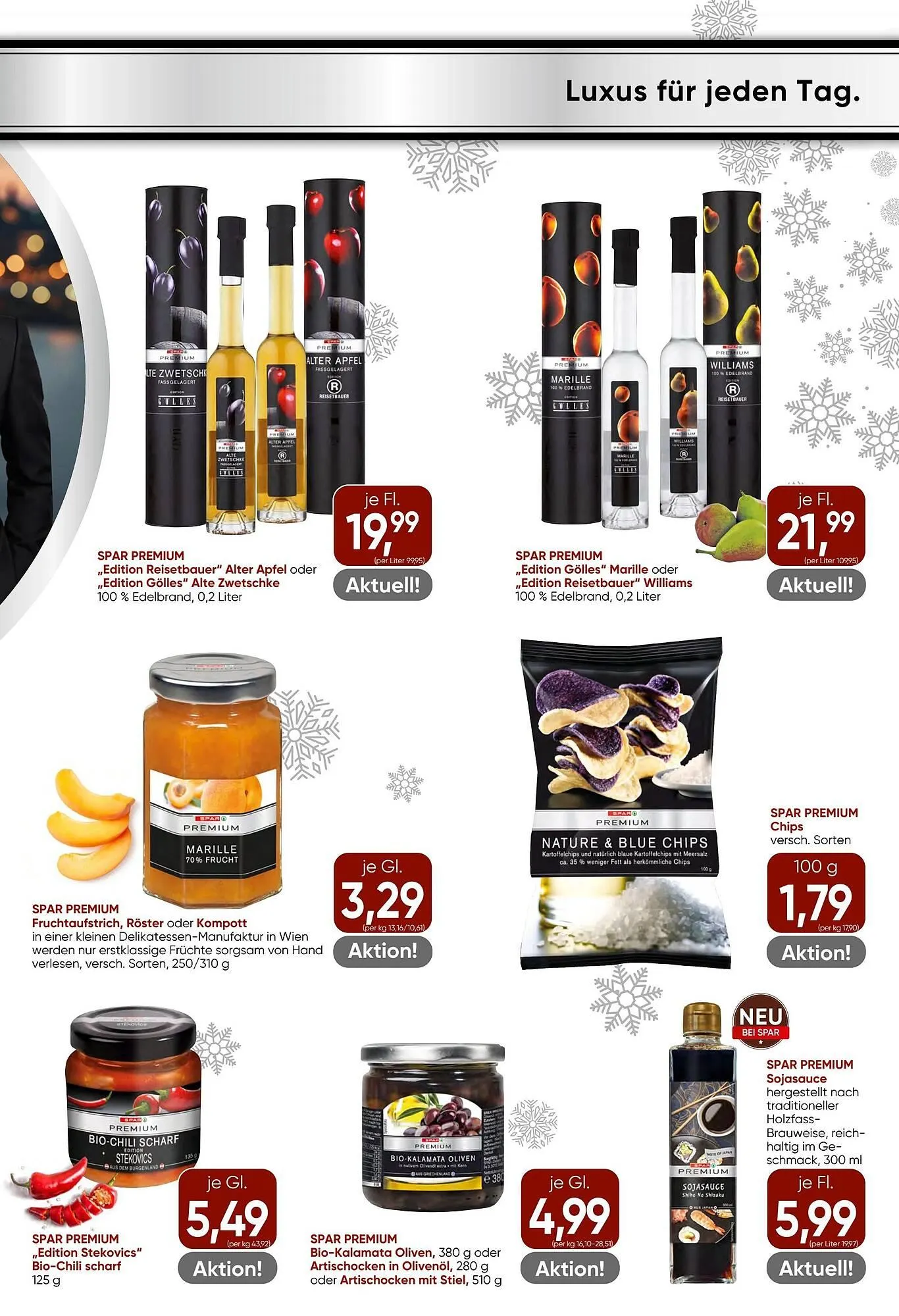 Spar Flugblatt von 11. Dezember bis 8. Jänner 2026 - Flugblätt seite  11