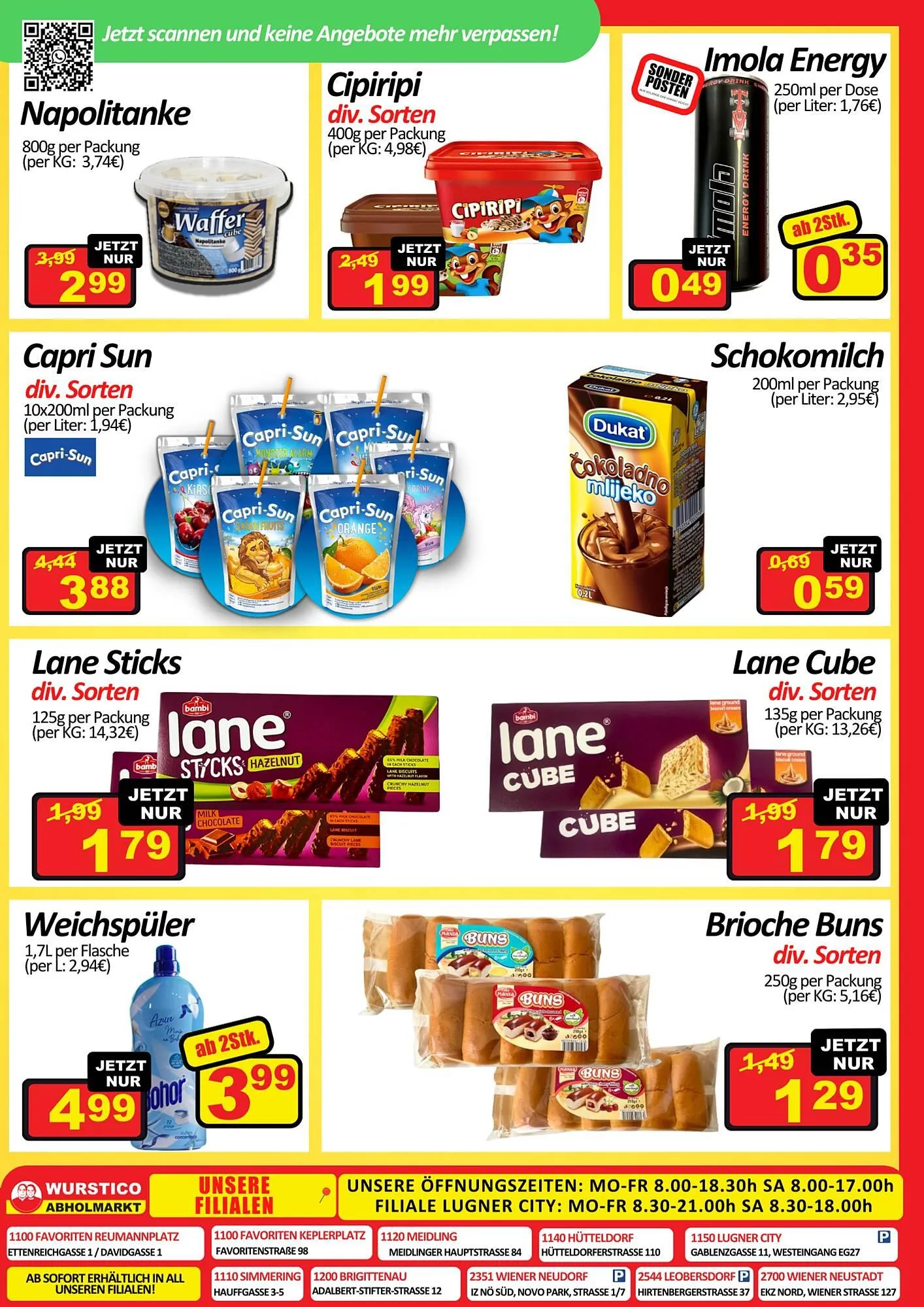 Wurstico Flugblatt von 4. Juli bis 17. Juli 2024 - Flugblätt seite  6