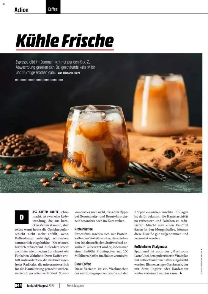 Magazin Juni/Juli/August 2024 von 7. Juni bis 31. August 2024 - Flugblätt seite  44