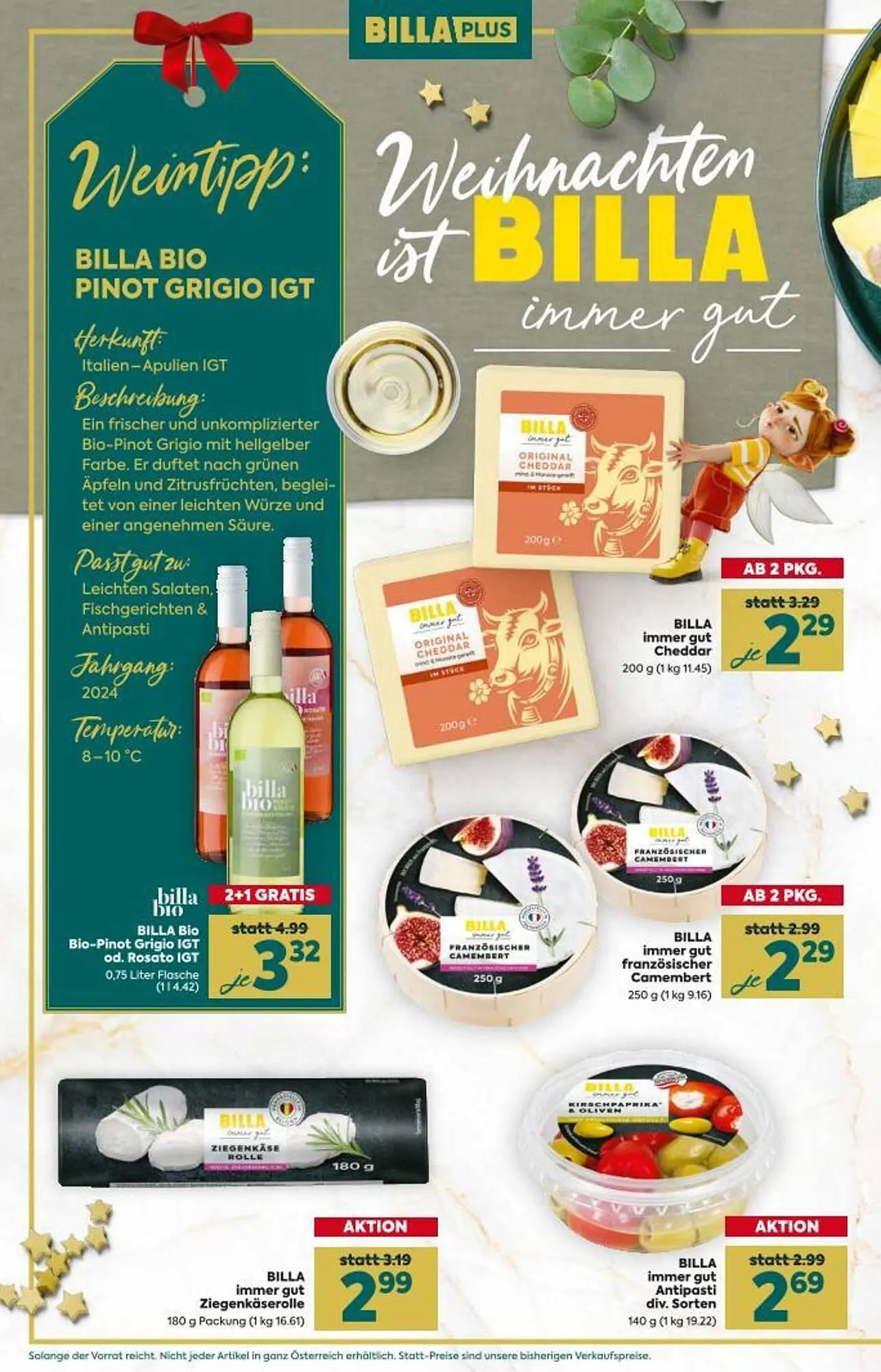 Billa Flugblatt von 27. November bis 24. Dezember 2025 - Flugblätt seite  18