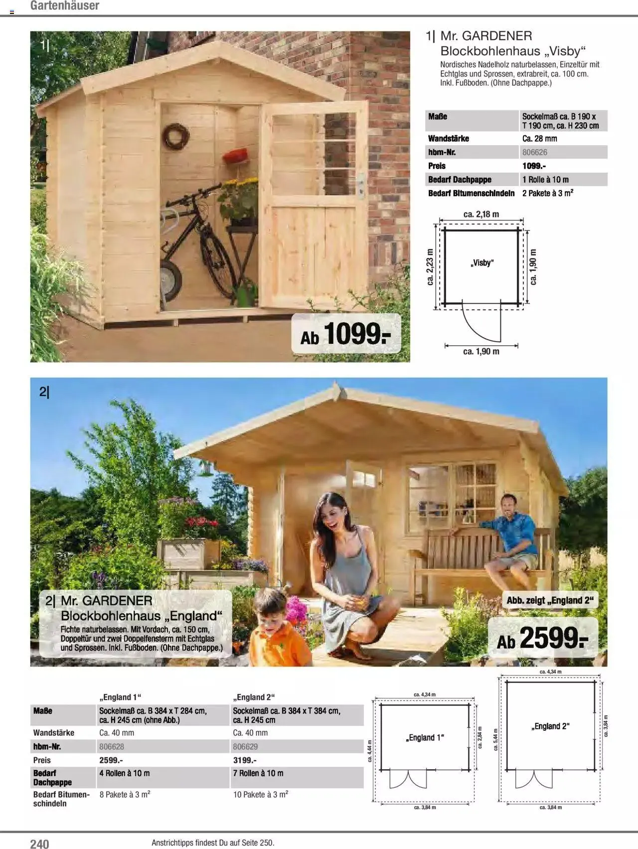Hagebau Gartenjahr 2023 von 7. März bis 31. Dezember 2023 - Flugblätt seite  240
