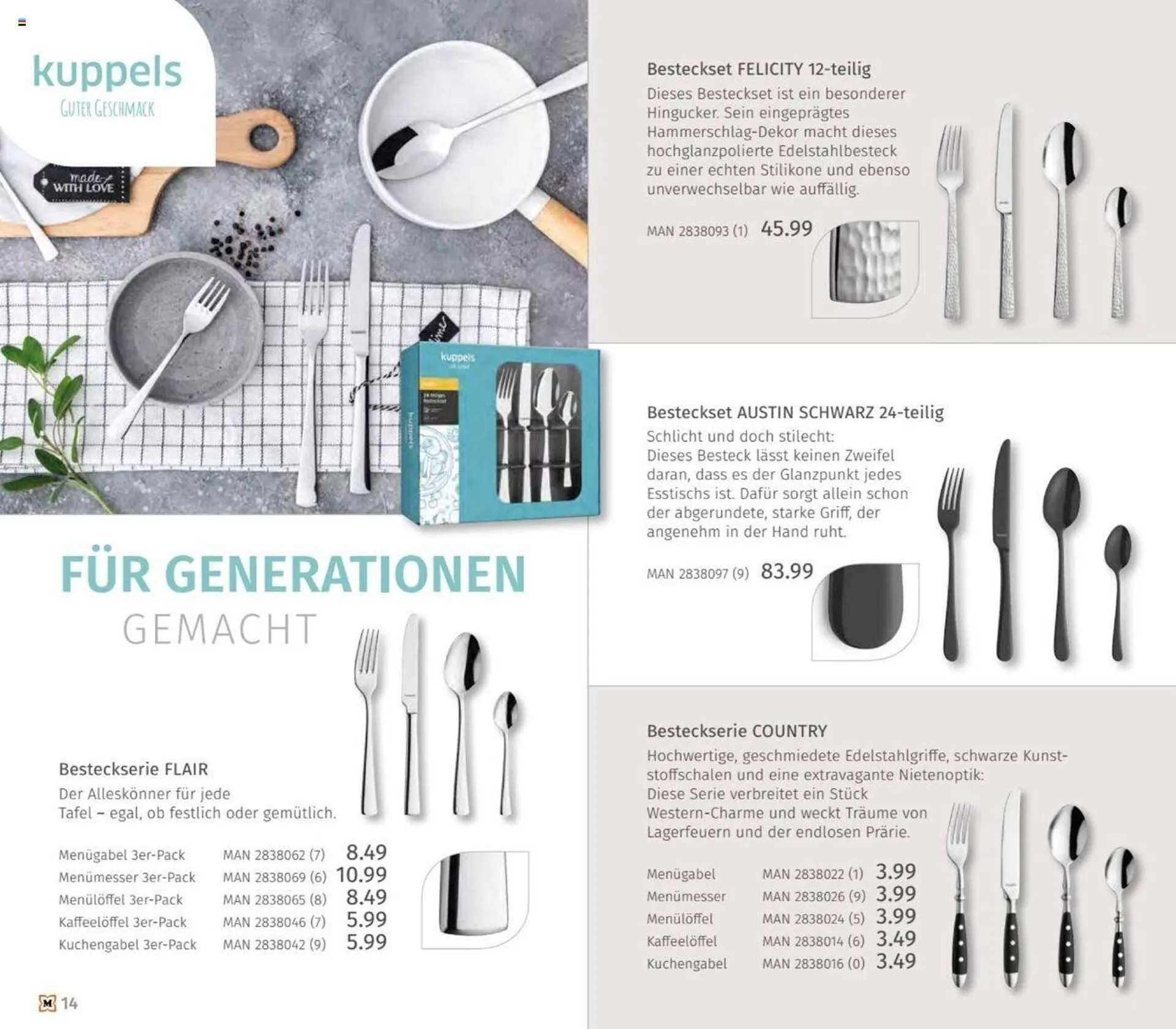 Müller Flugblatt von 1. Oktober bis 31. Dezember 2024 - Flugblätt seite  14