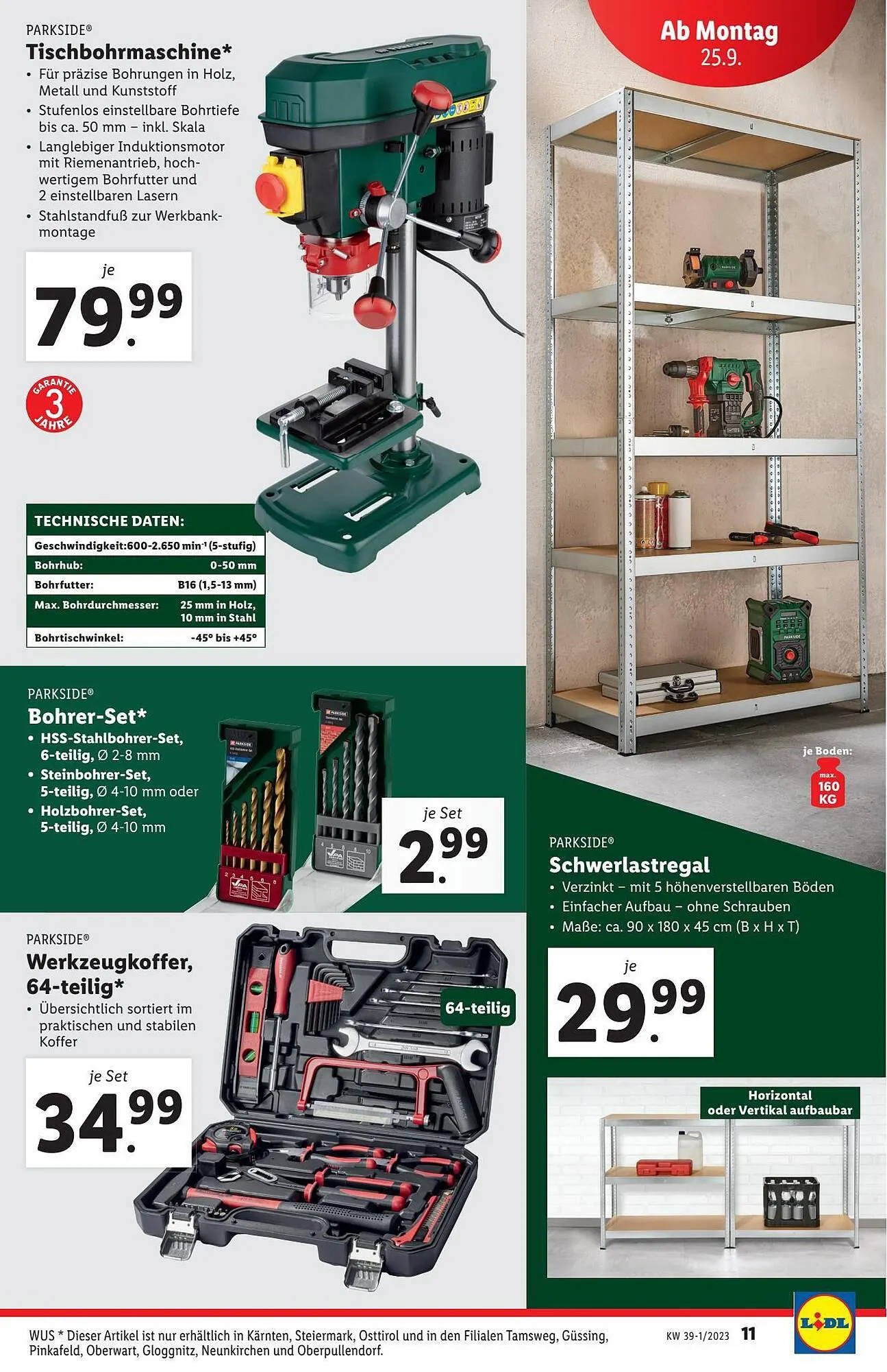 Lidl Flugblatt von 19. September bis 27. September 2023 - Flugblätt seite 11