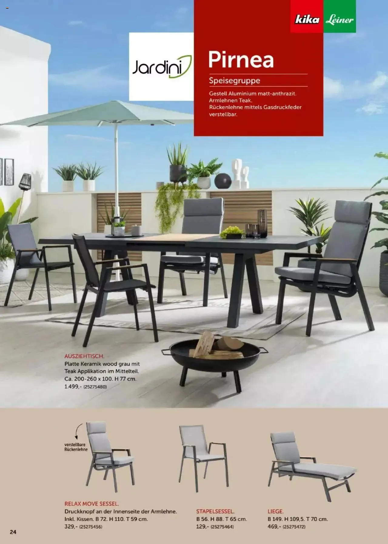 Leiner Garten Katalog 2024 von 4. März bis 30. September 2024 - Flugblätt seite 24