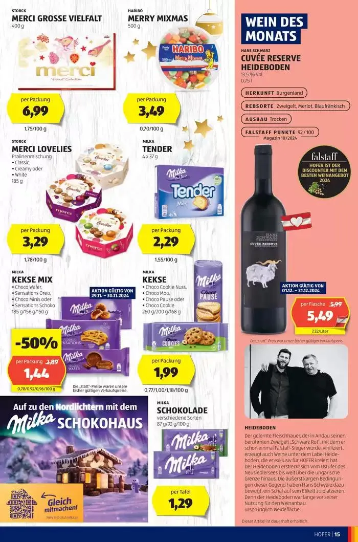 Blättern Sie online im HOFER Flugblatt von 27. November bis 11. Dezember 2024 - Flugblätt seite  17
