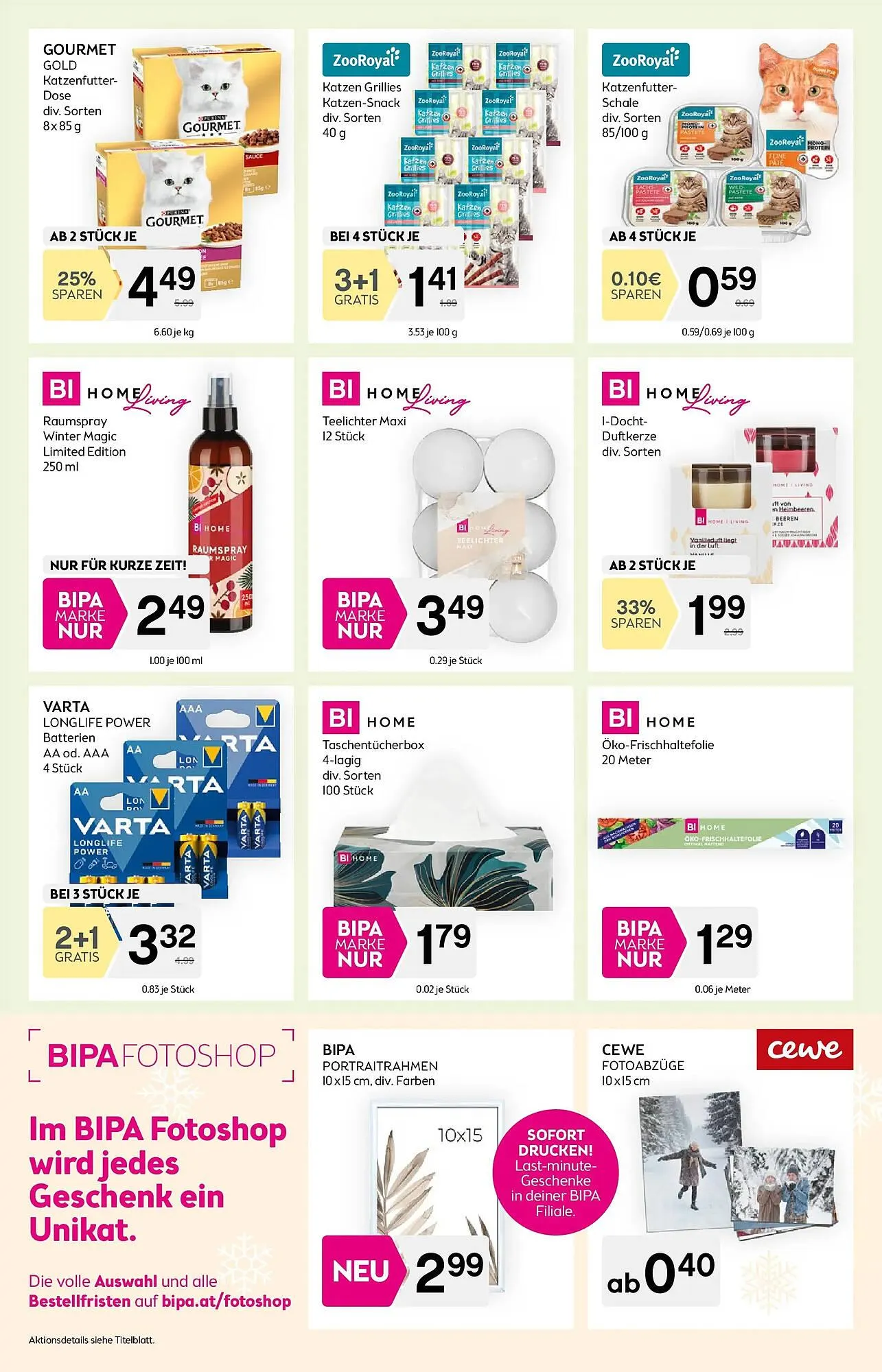 Bipa Flugblatt von 18. Dezember bis 7. Jänner 2026 - Flugblätt seite  11